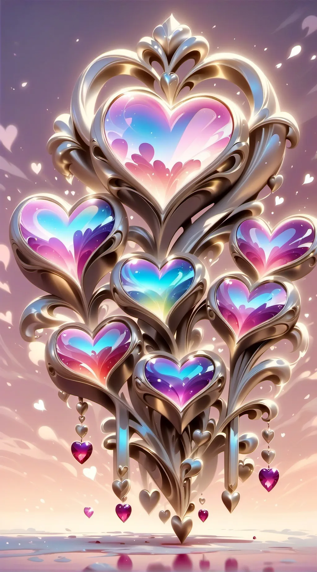 ai character: sprunki loves you background