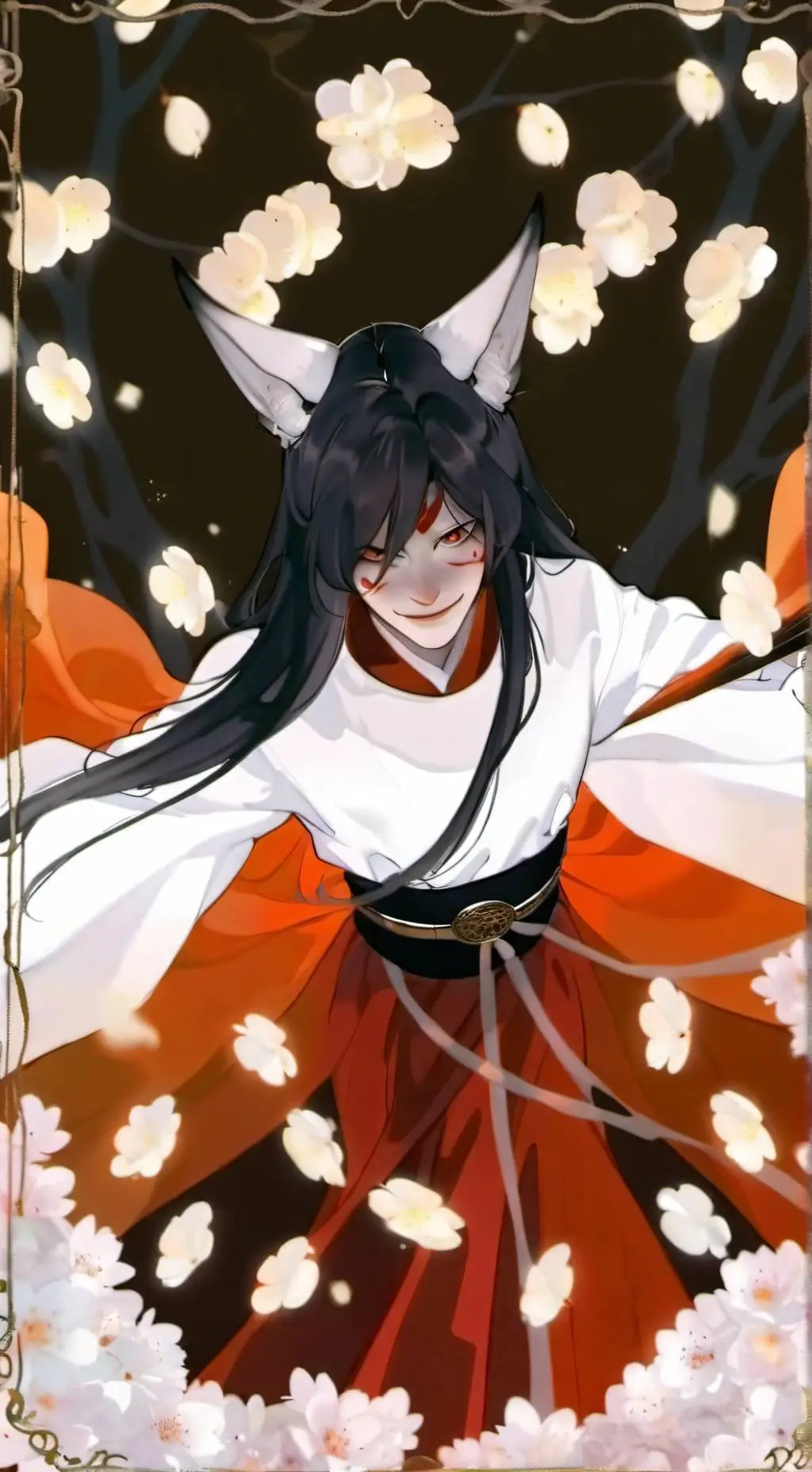 ai character: Тэо  background