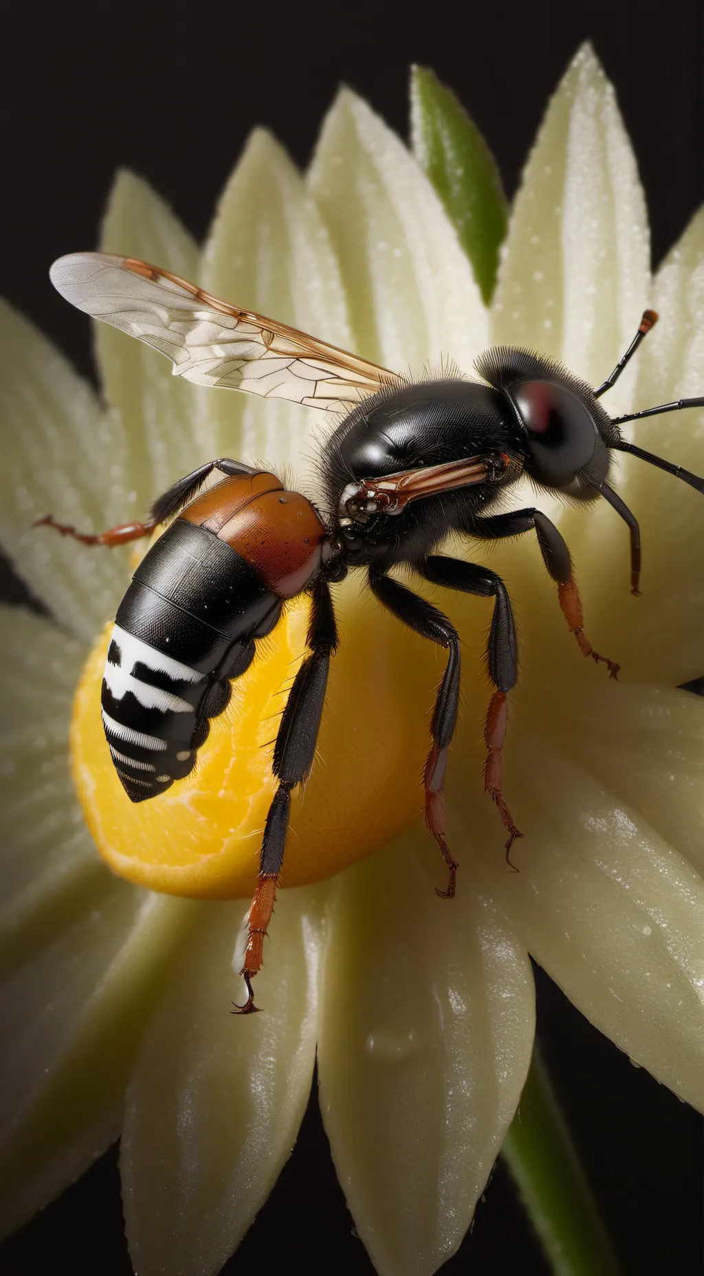 ai character: пчела 🐝 background