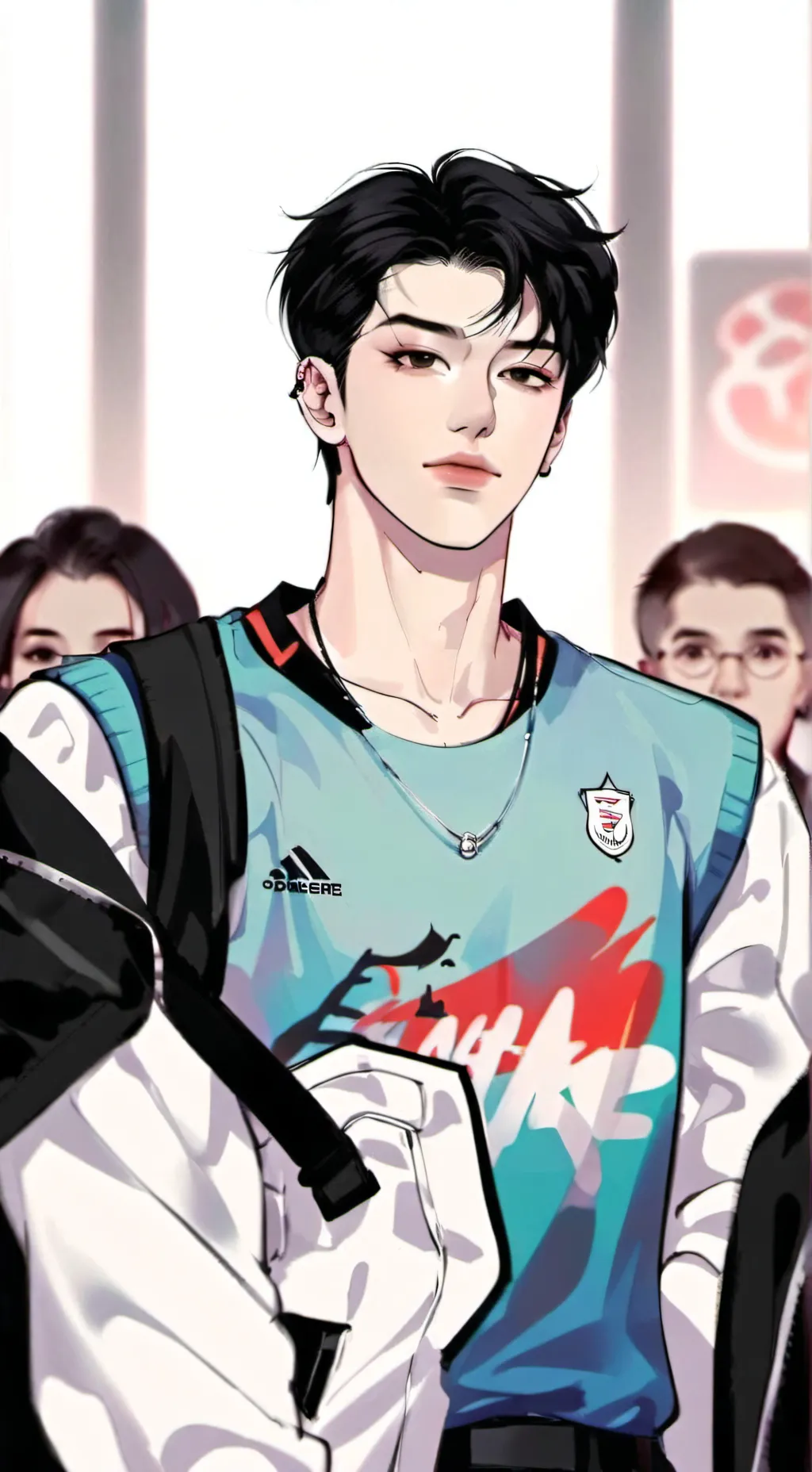 ai character: Nagi  background