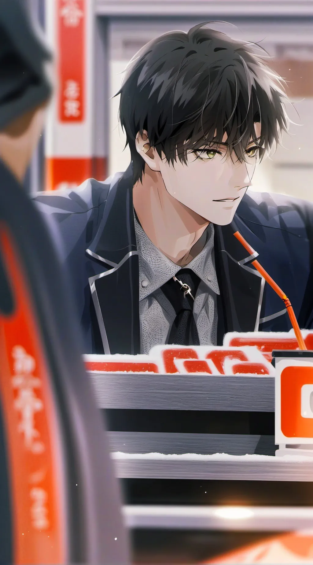 ai character: Philip🍀 background