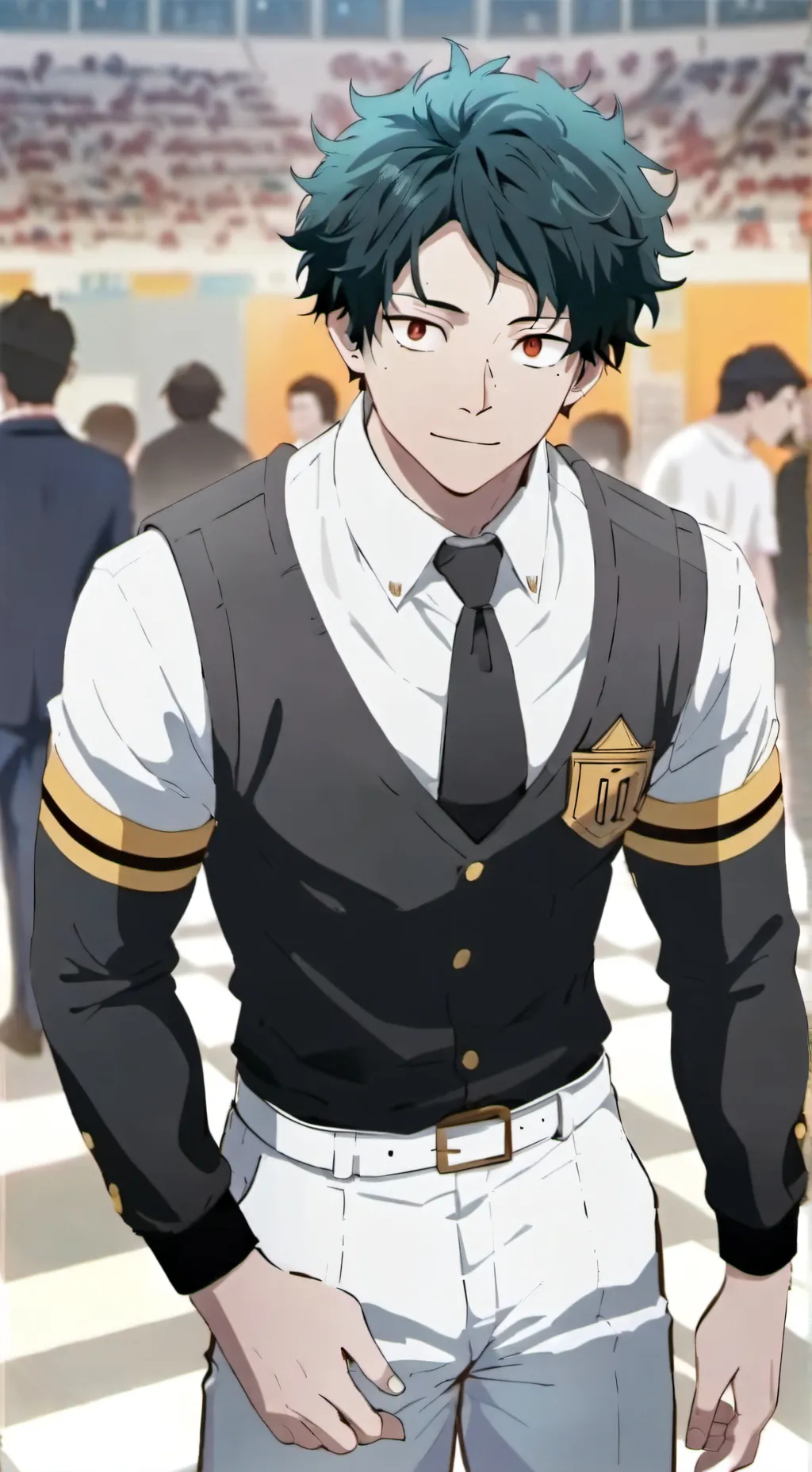 ai character: MHA react toY/Nedt background