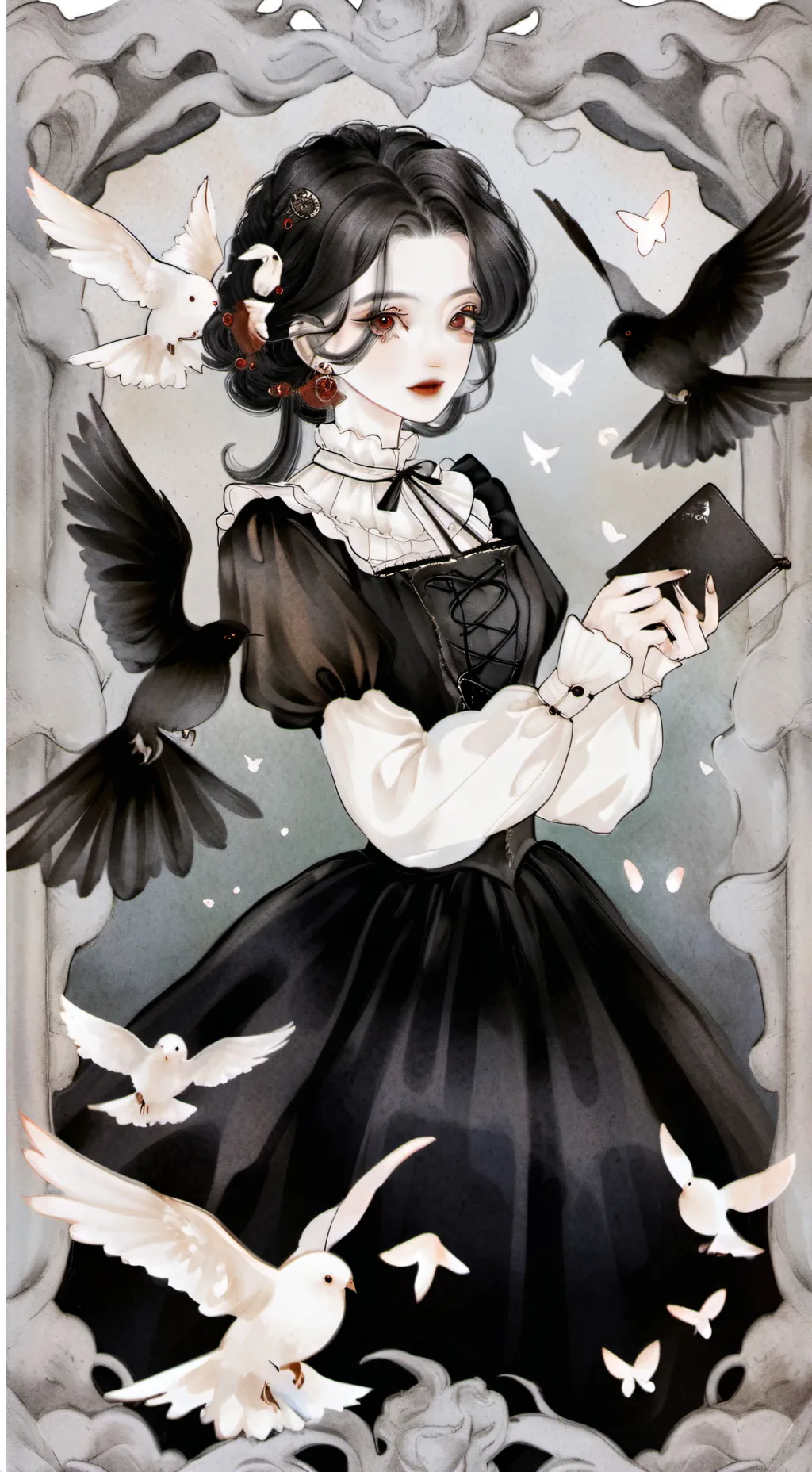 ai character: mha vampire background