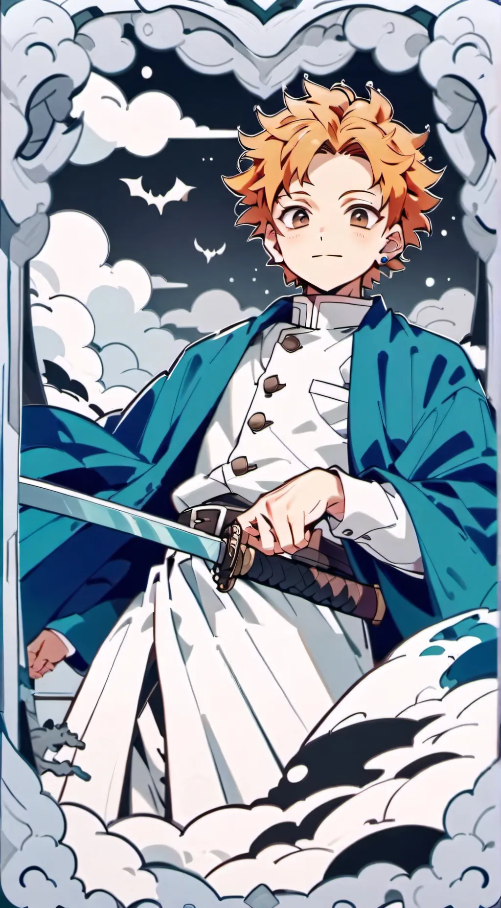 ai character: Сенитзу background