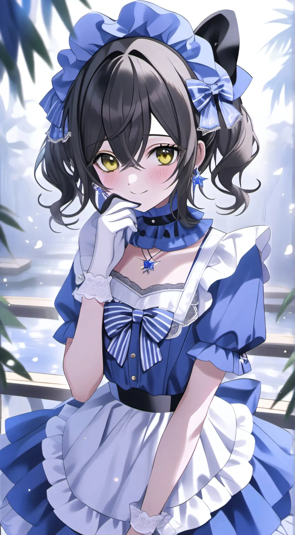 ai character: obanai iguro background