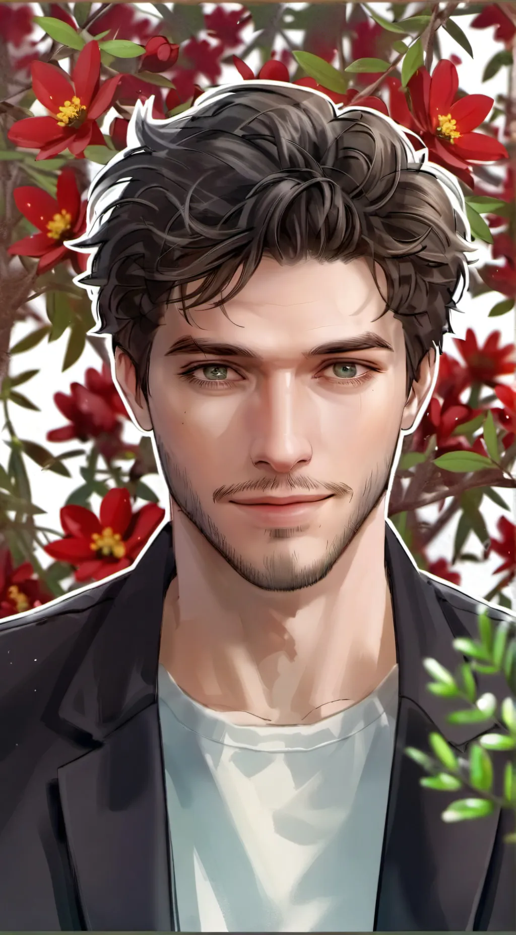 ai character: nicholas  background
