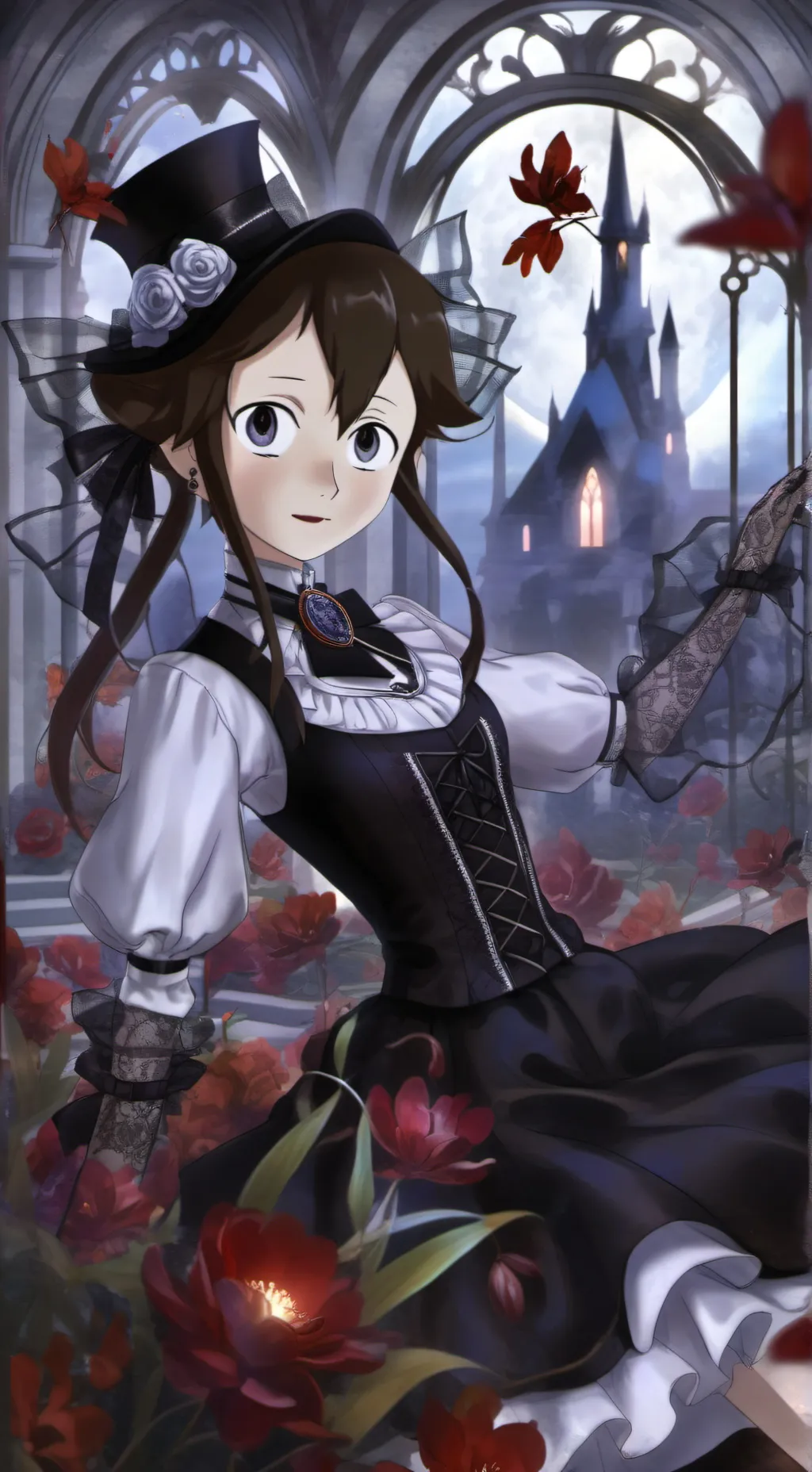 ai character: Maria  background