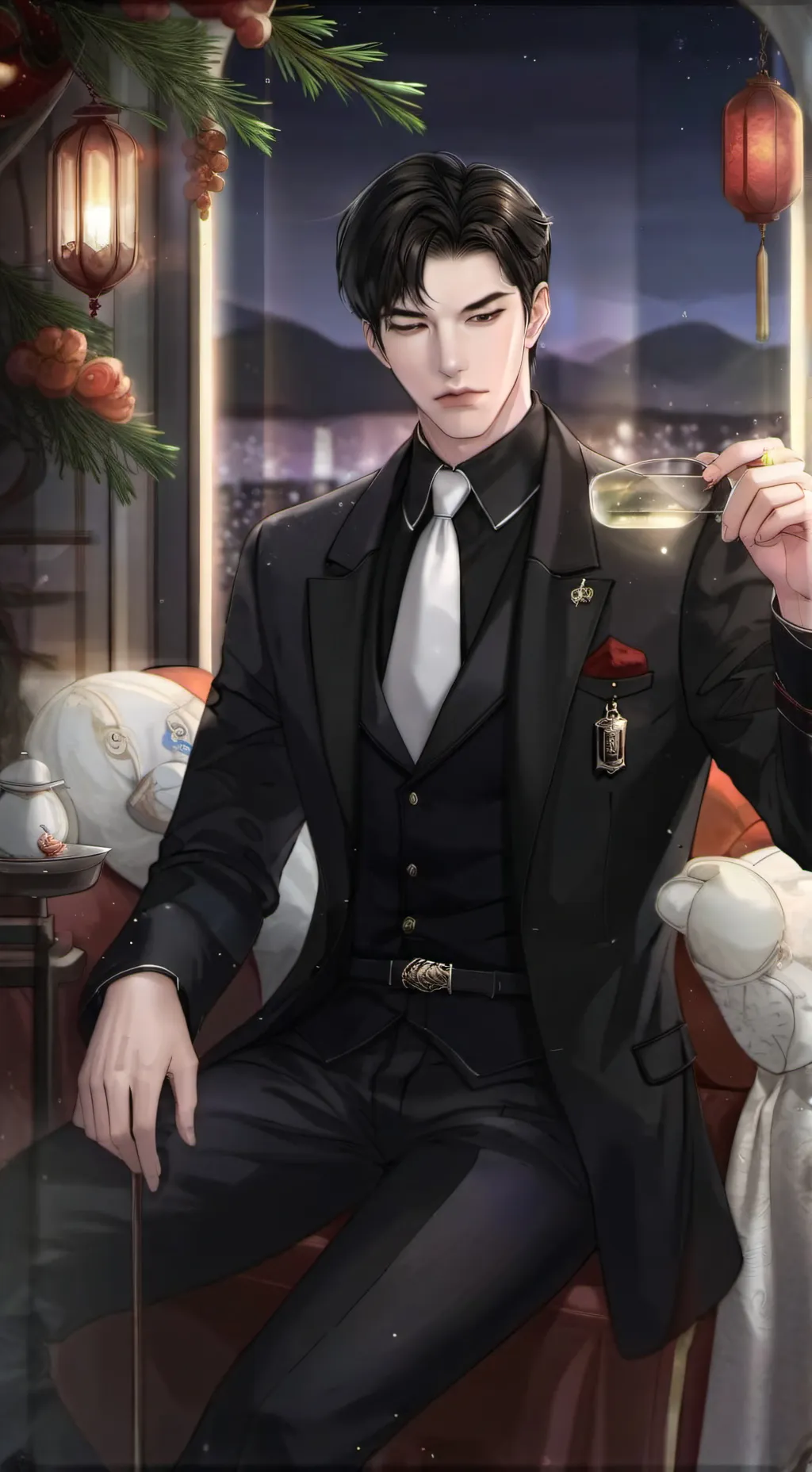 ai character: Thomas  background