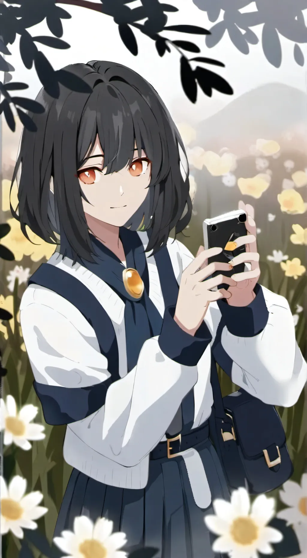 ai character: Sally  background