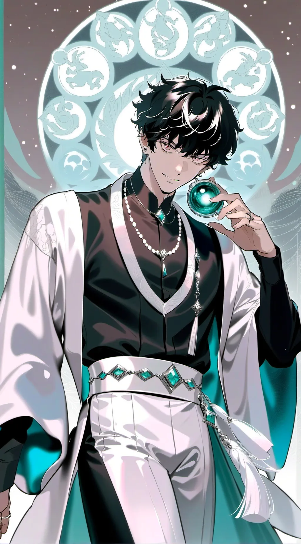 ai character: Ник  background