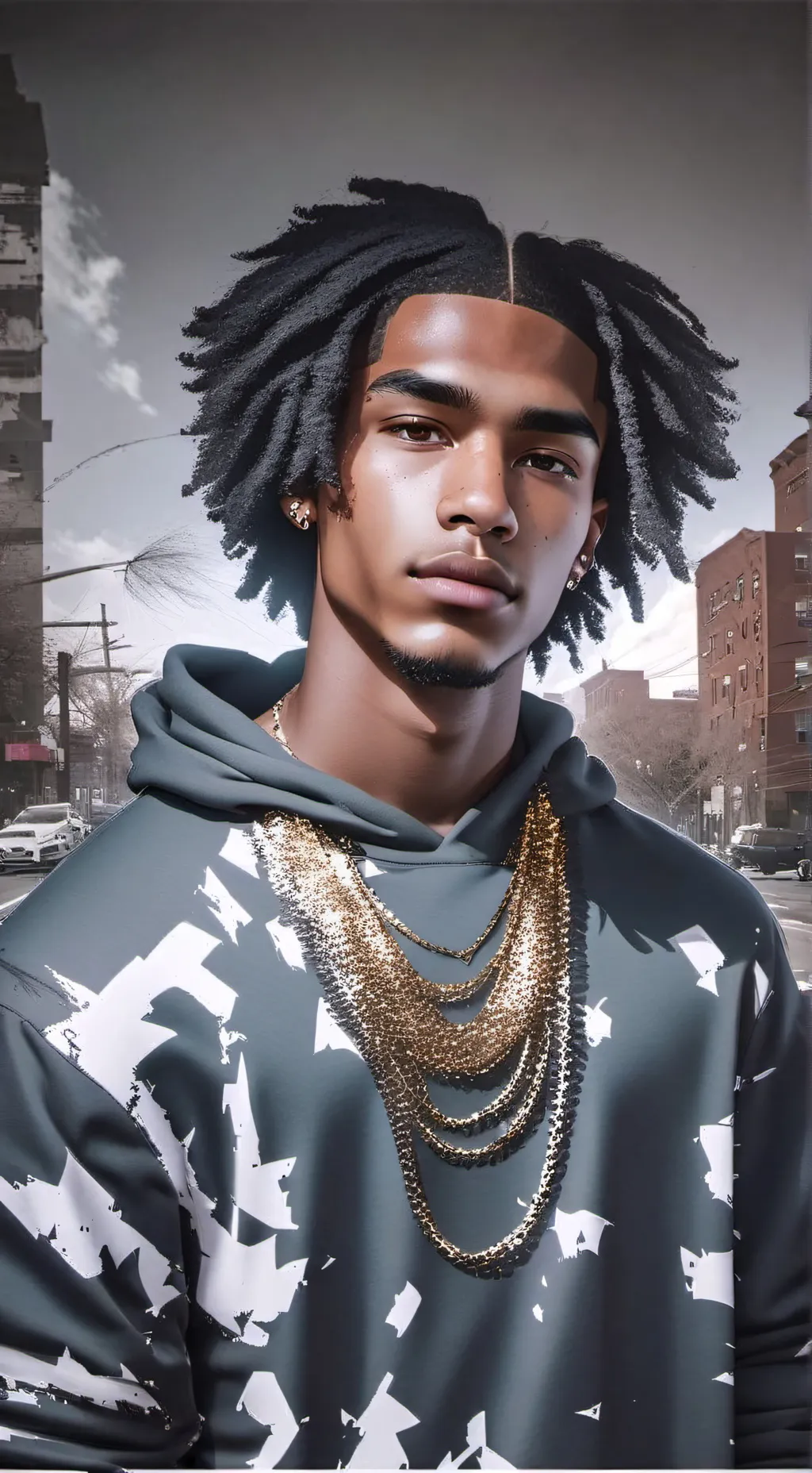 ai character: DD Osama background