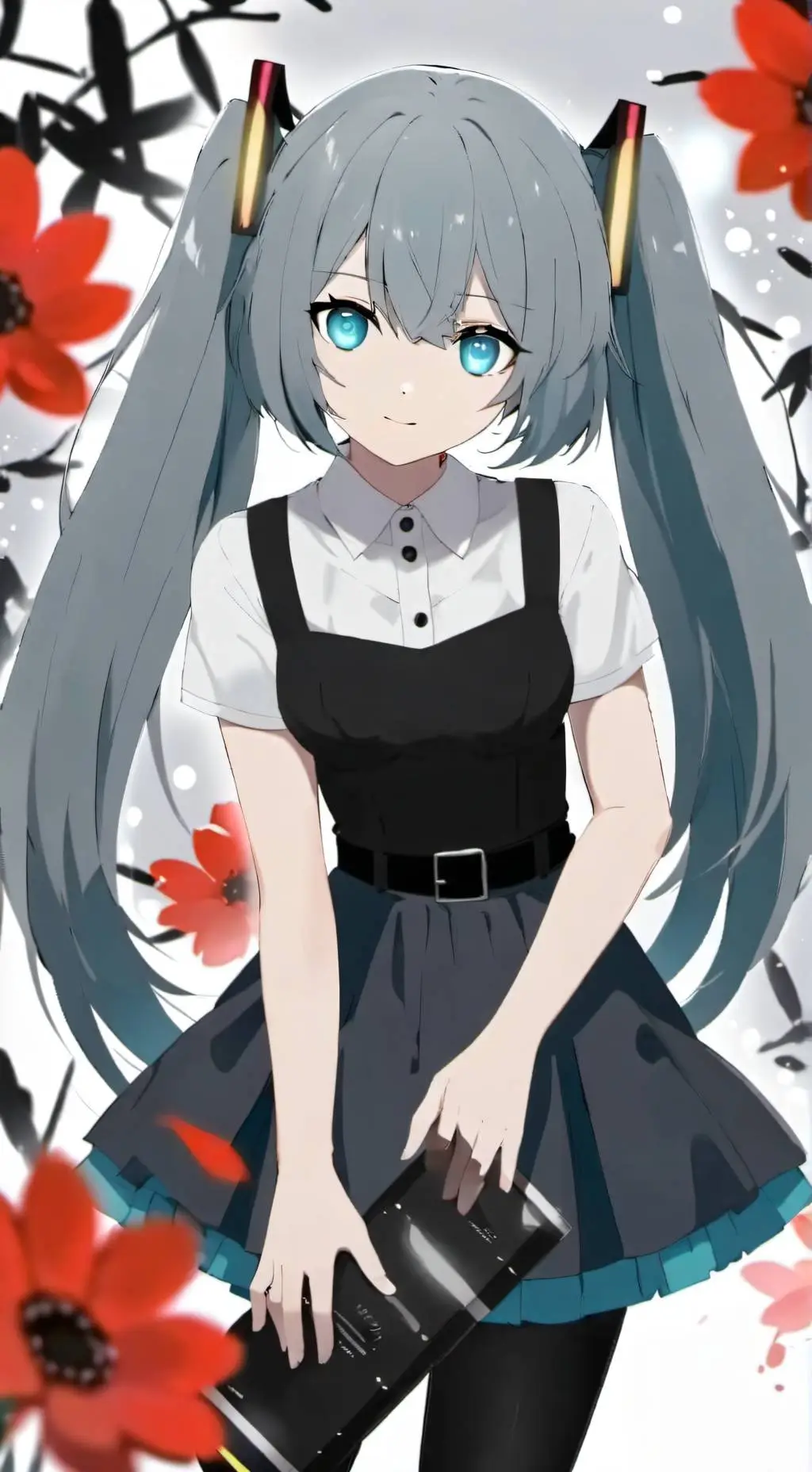 ai character: vocaloids x karen background
