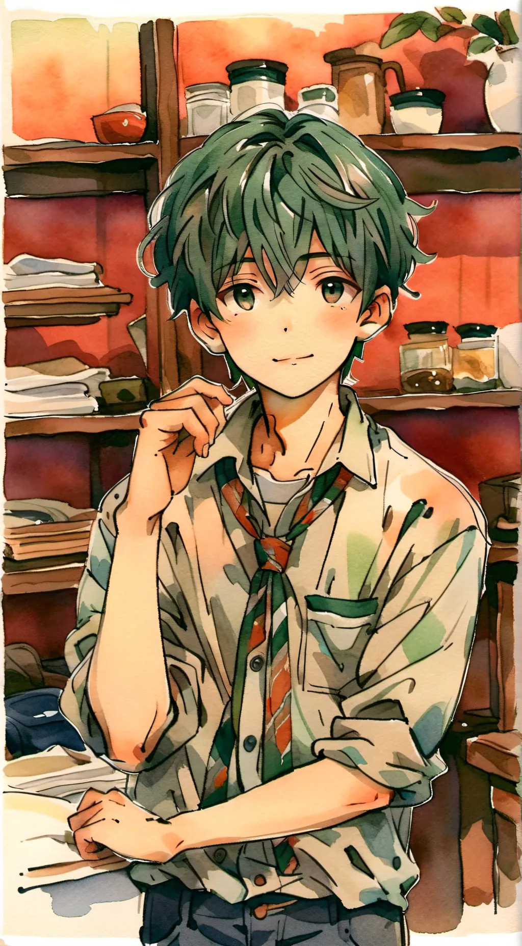 ai character: Sammy  background