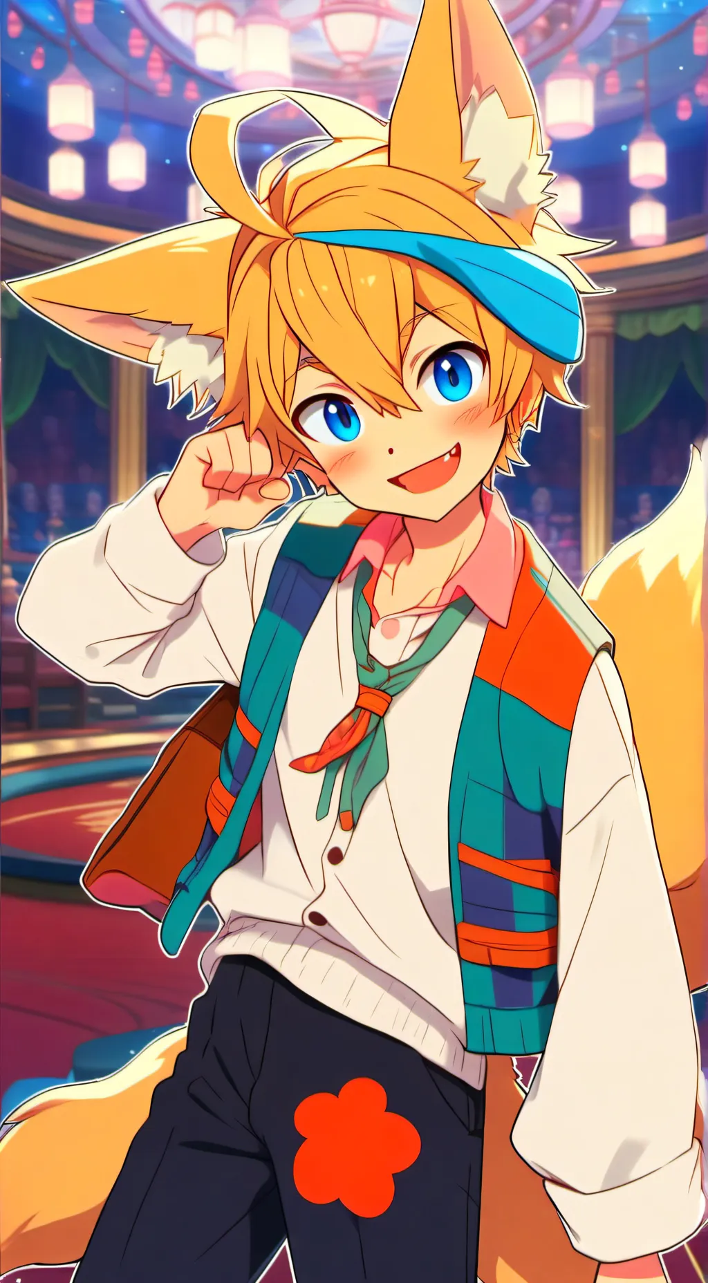 ai character: max background