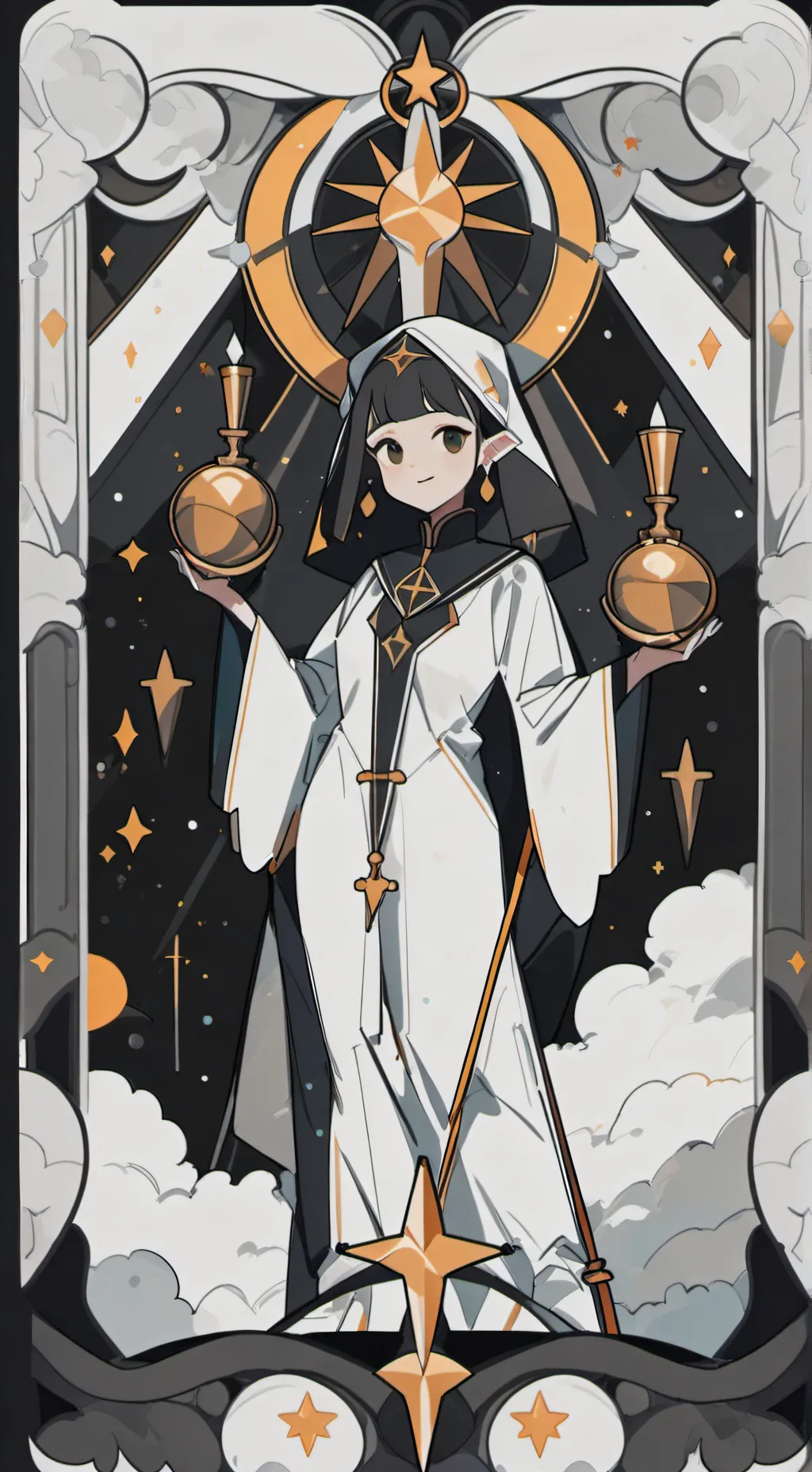 ai character: tu amiga background