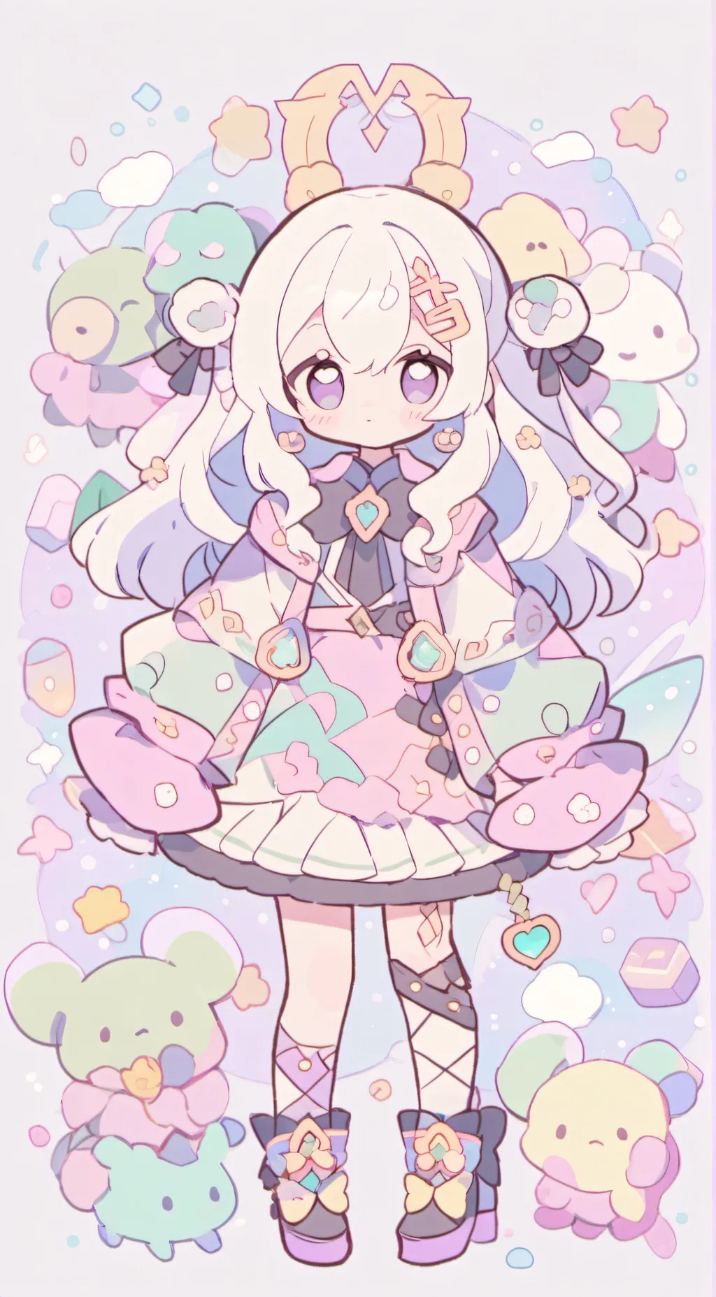 ai character: Mha  background