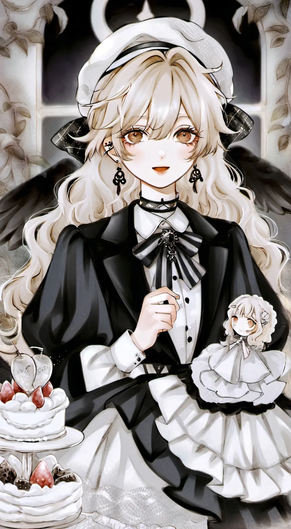 ai character: Ариэль background