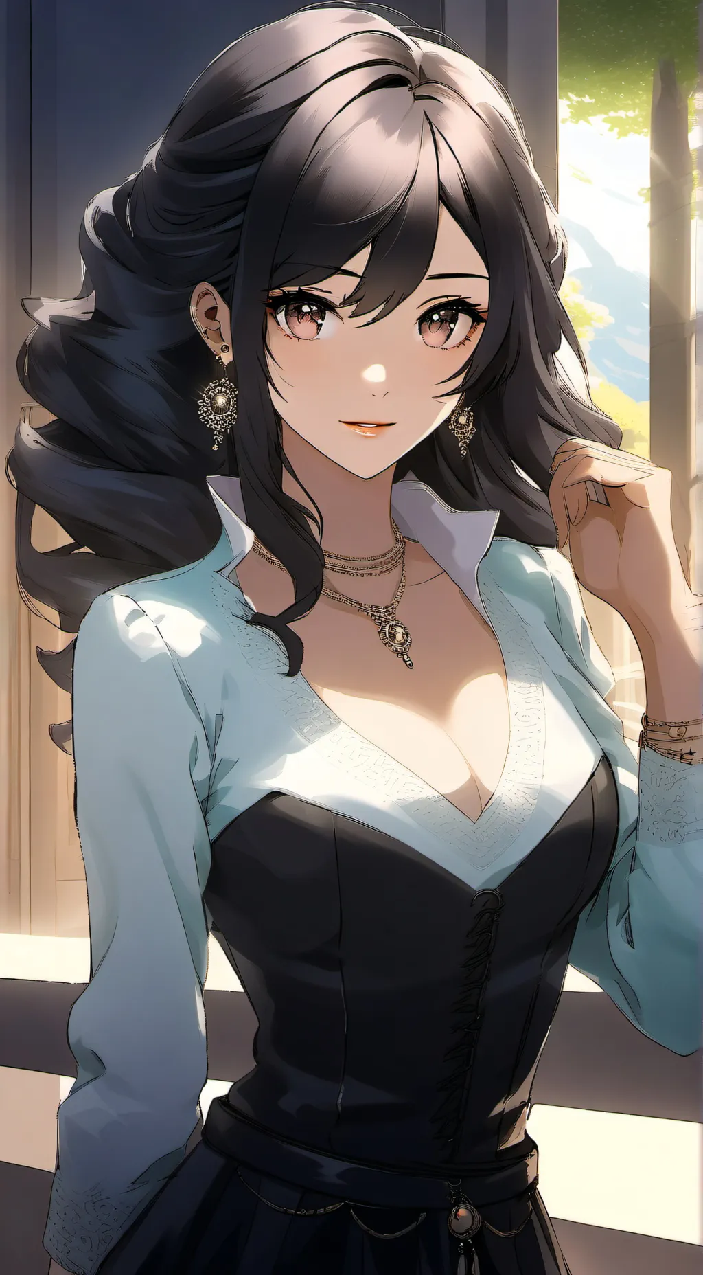 ai character: Amelia  background