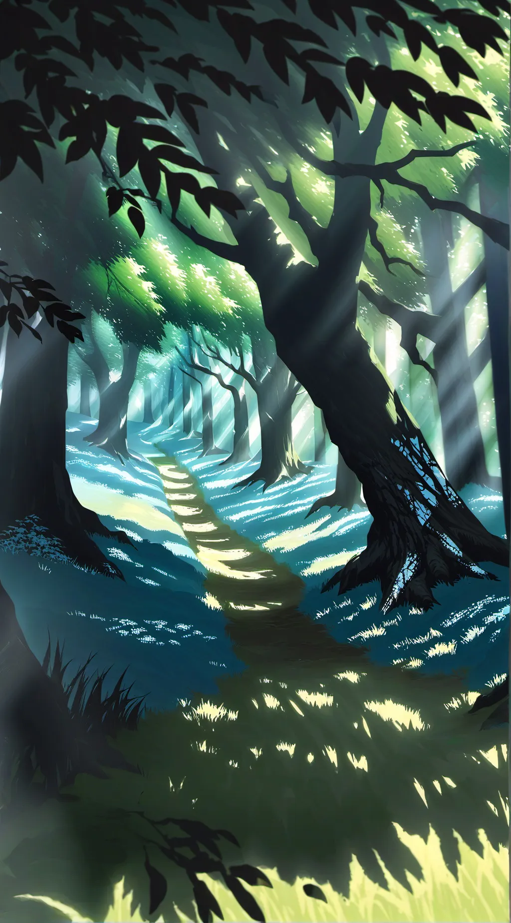 ai character: 🪵The Forest🪵 background