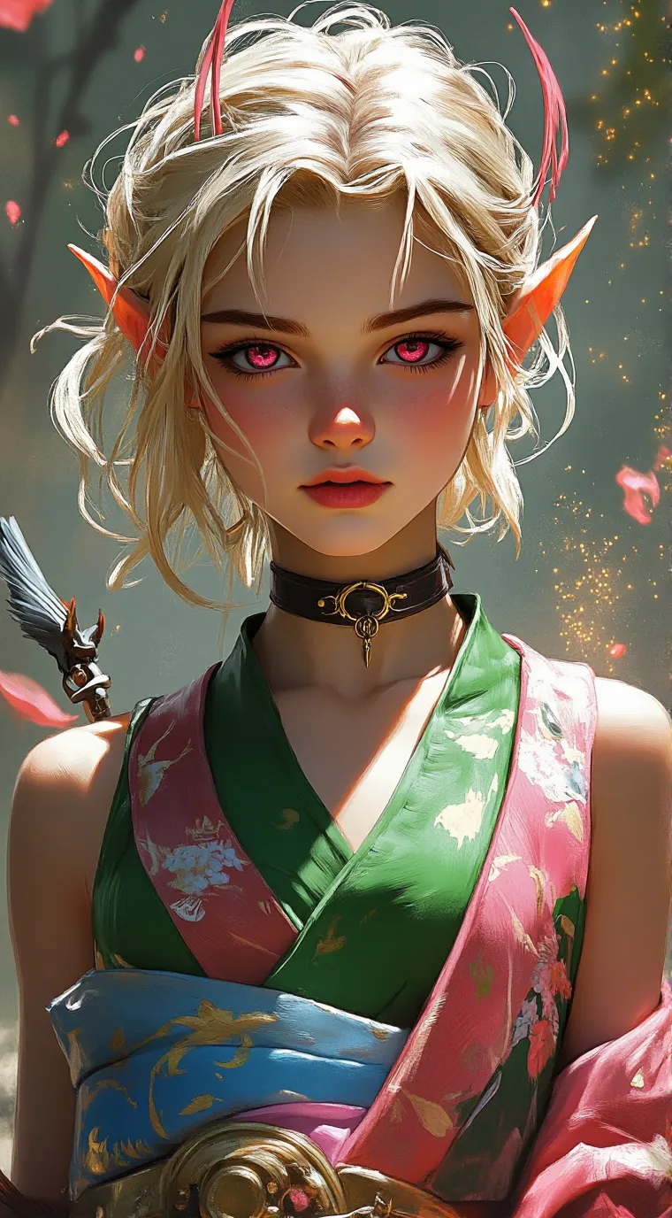 ai character: hashira  background