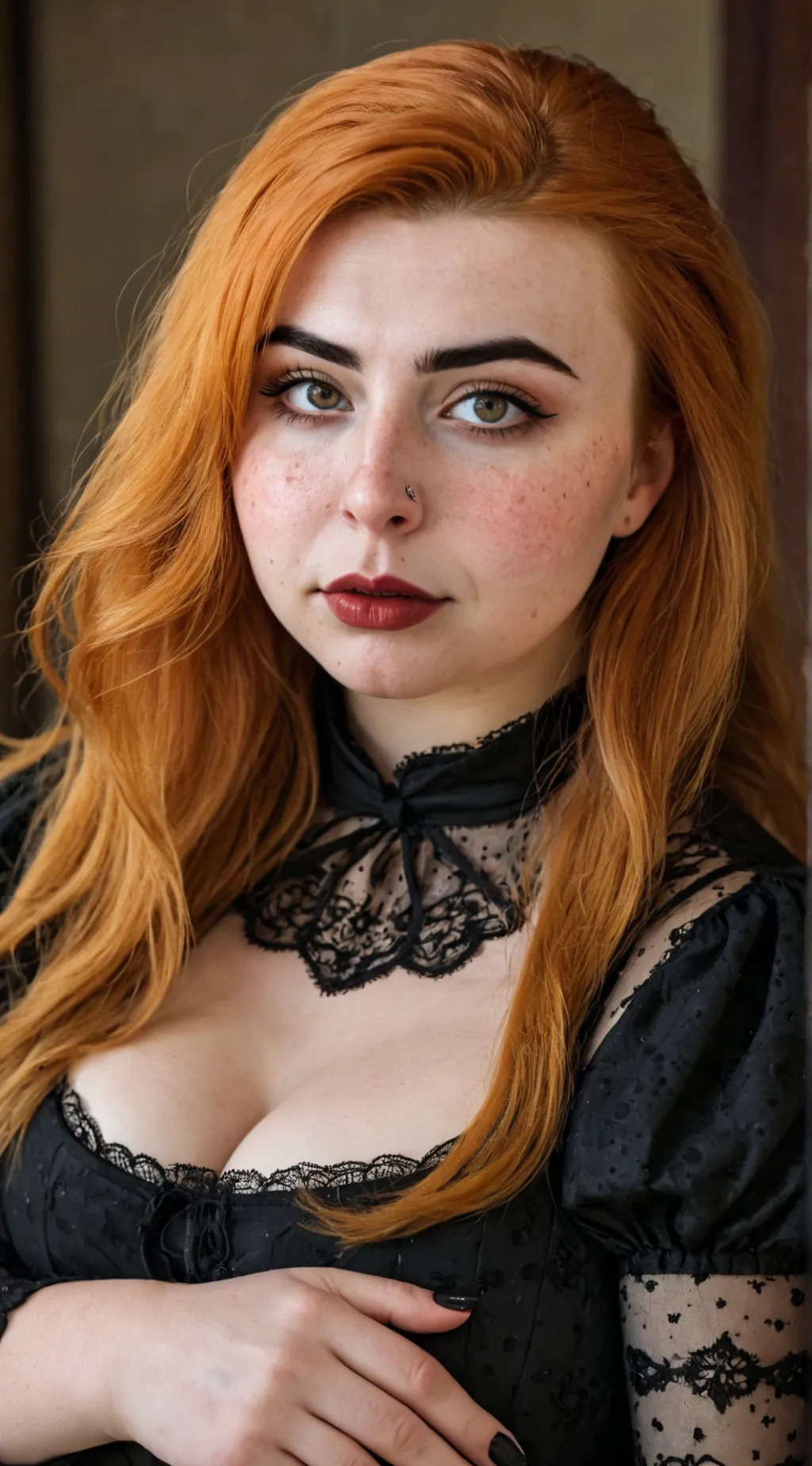 ai character: Autumn  background