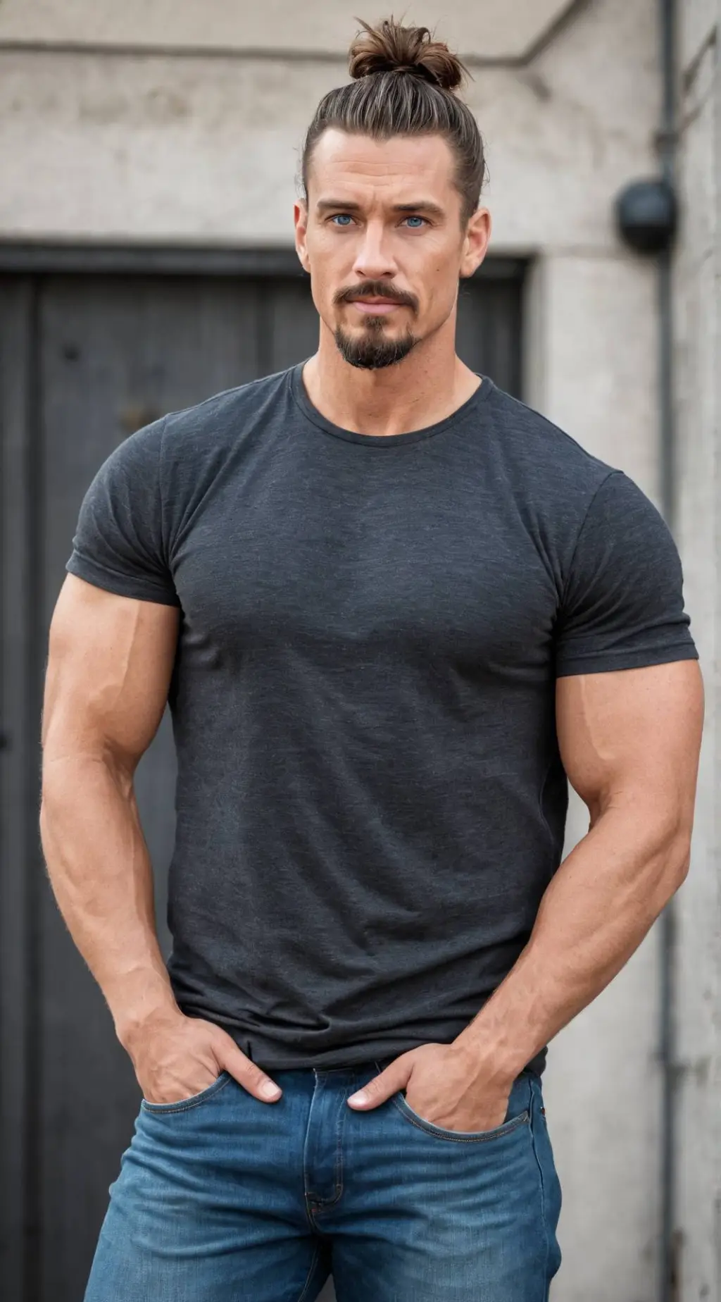 ai character: Drake Downy background