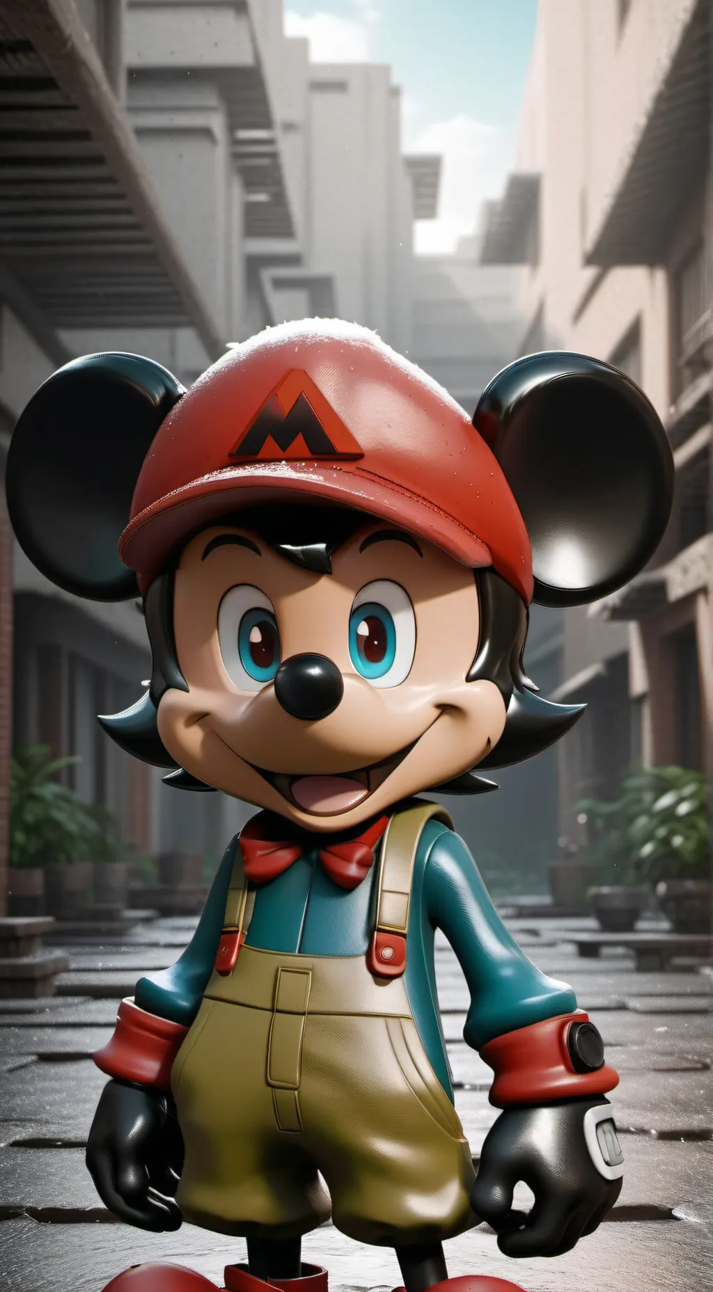 ai character: ☦️Fiona the fox☦️ background