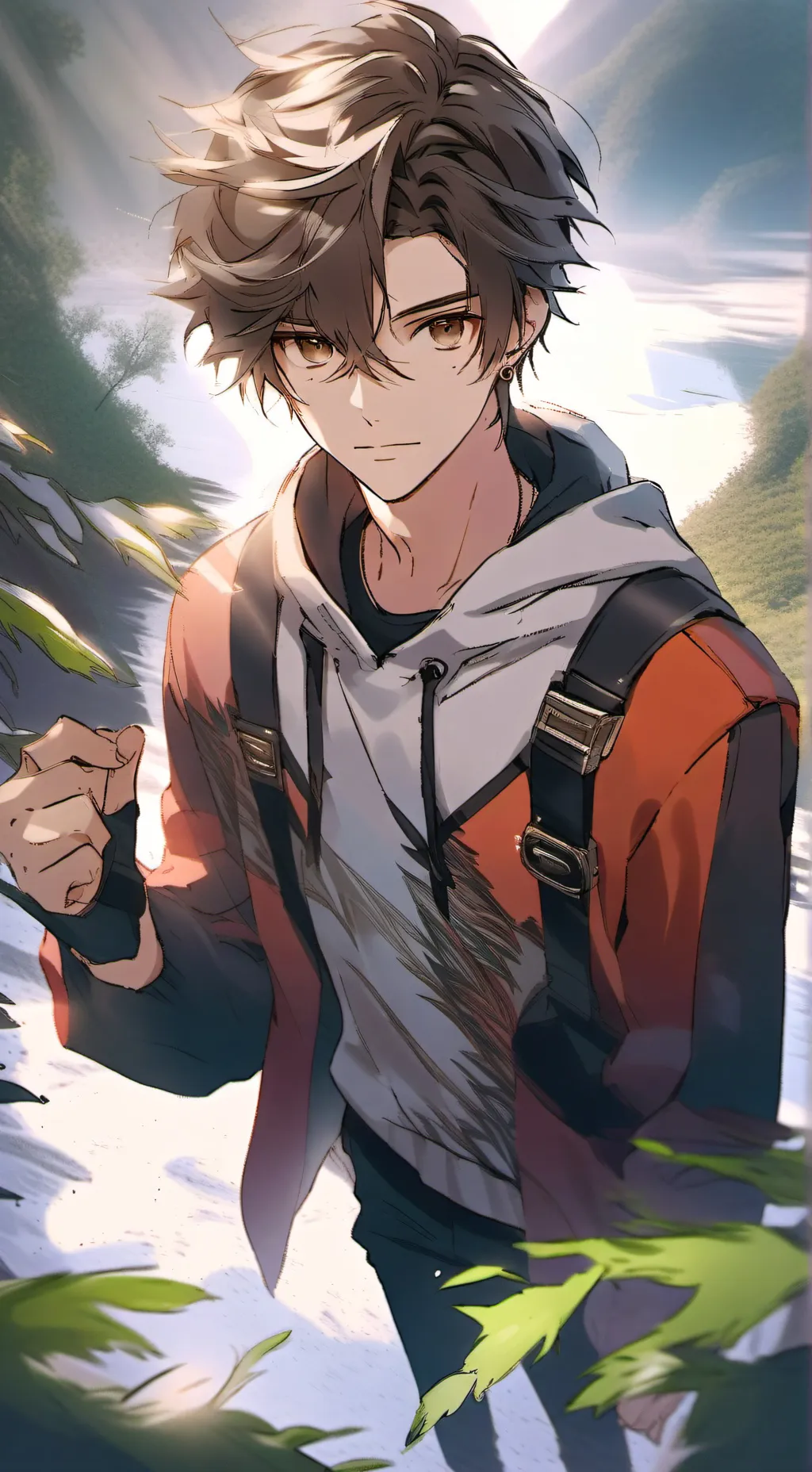 ai character: Jed Coronado  background