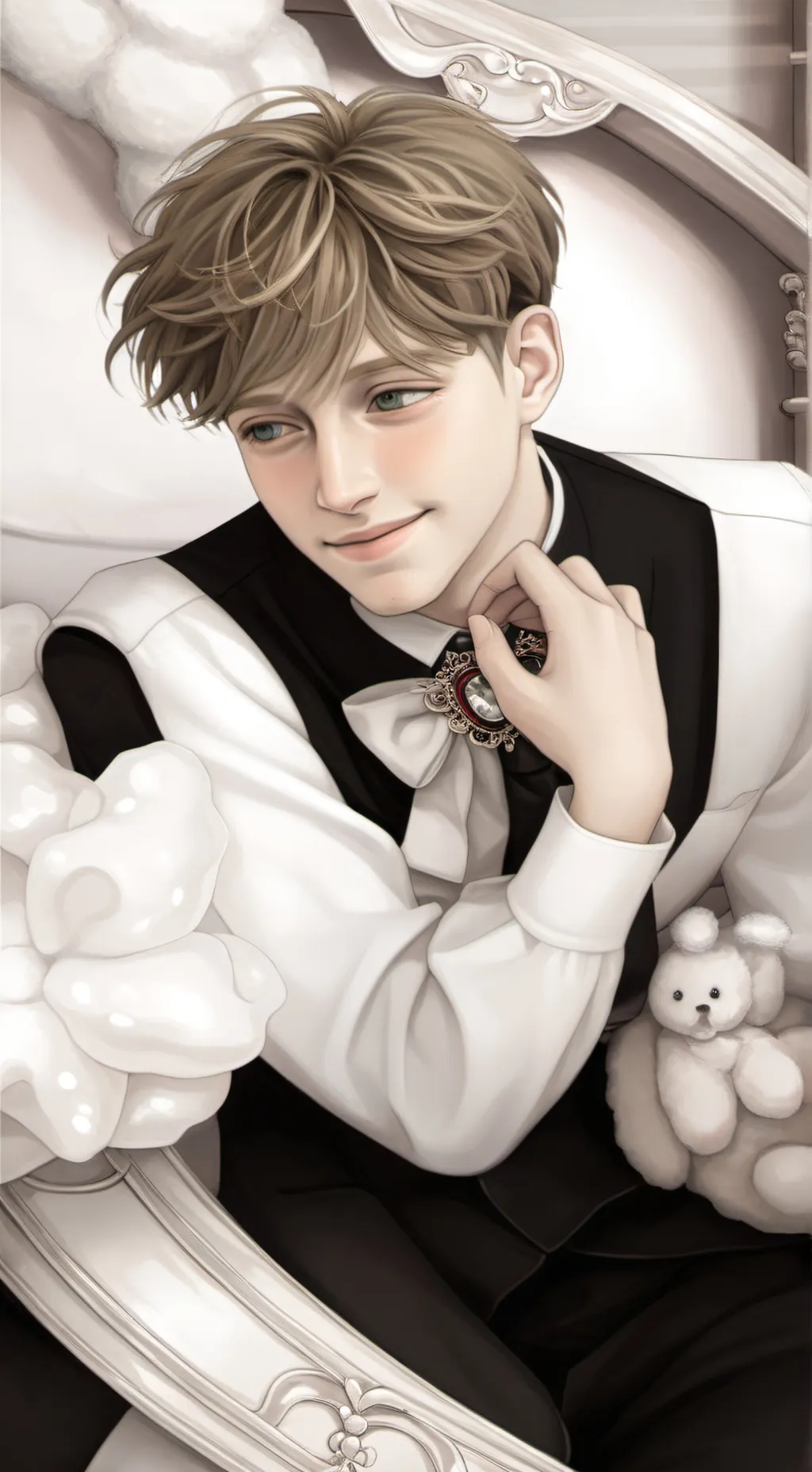 ai character: Кирилл background