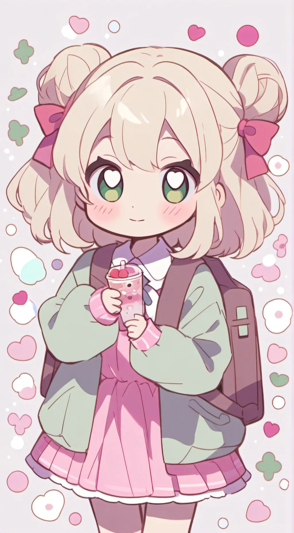 ai character: Lily  background