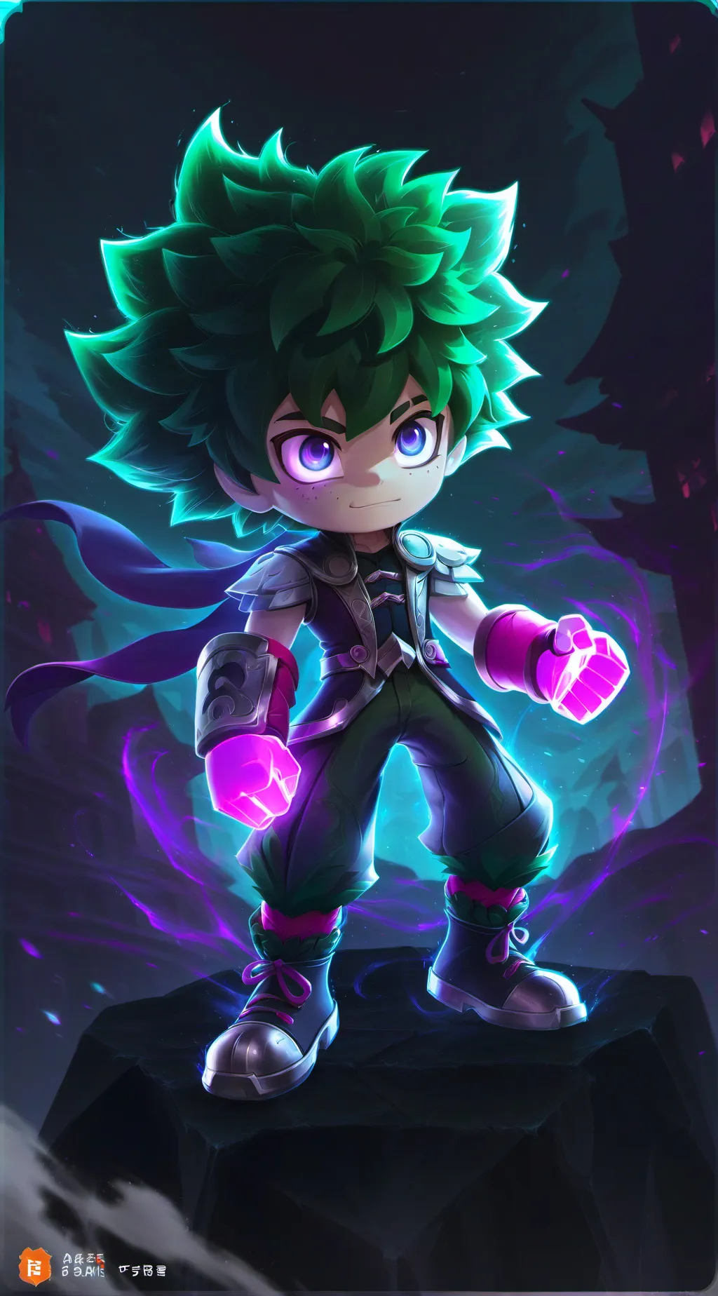 ai character: Mha background