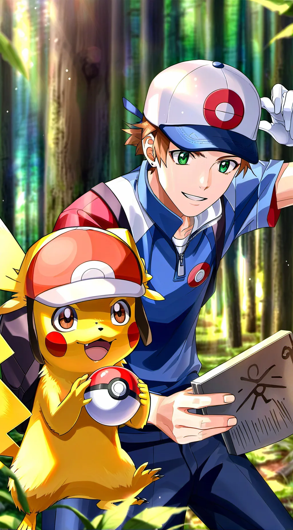 ai character: Theo background