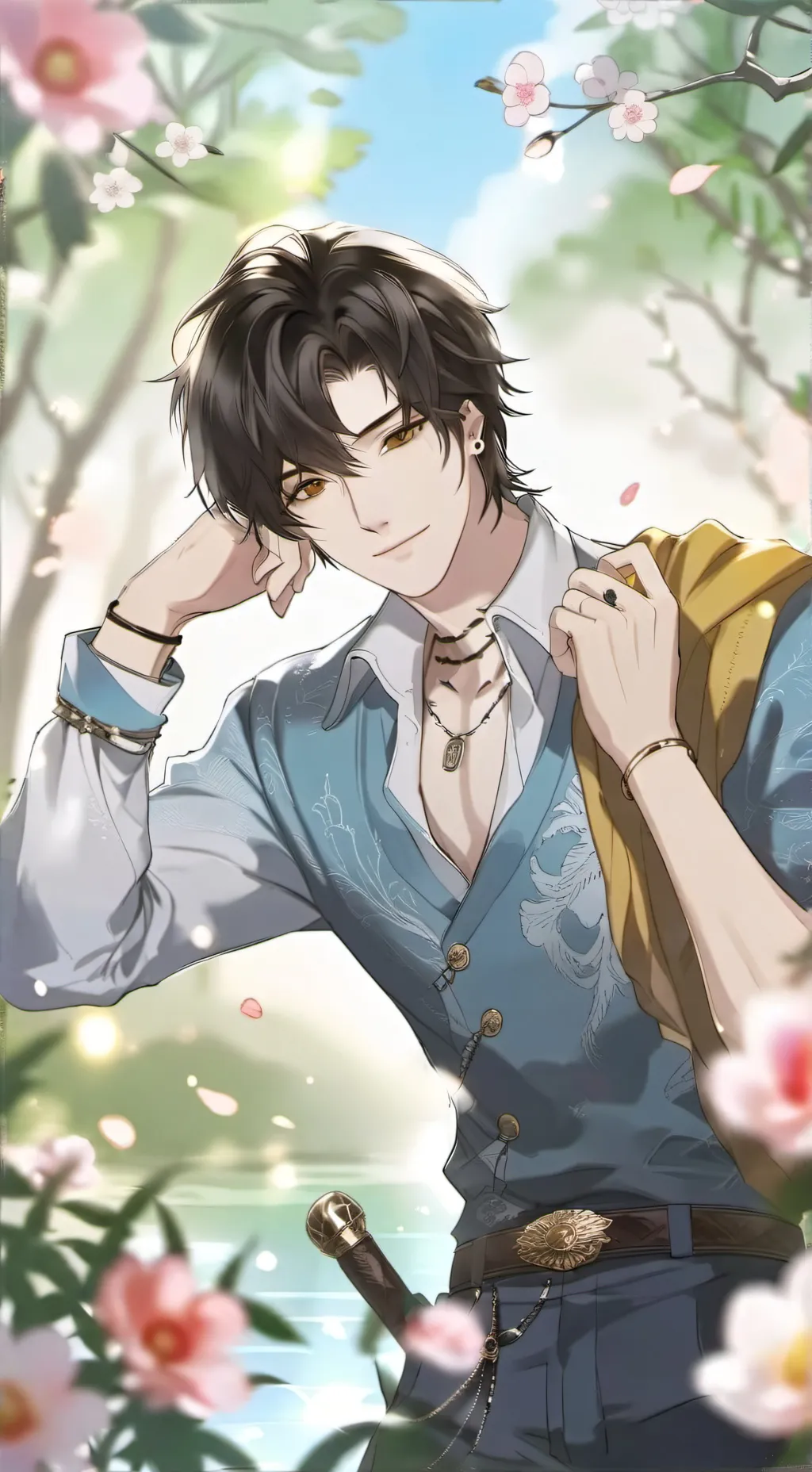 ai character: ajun background