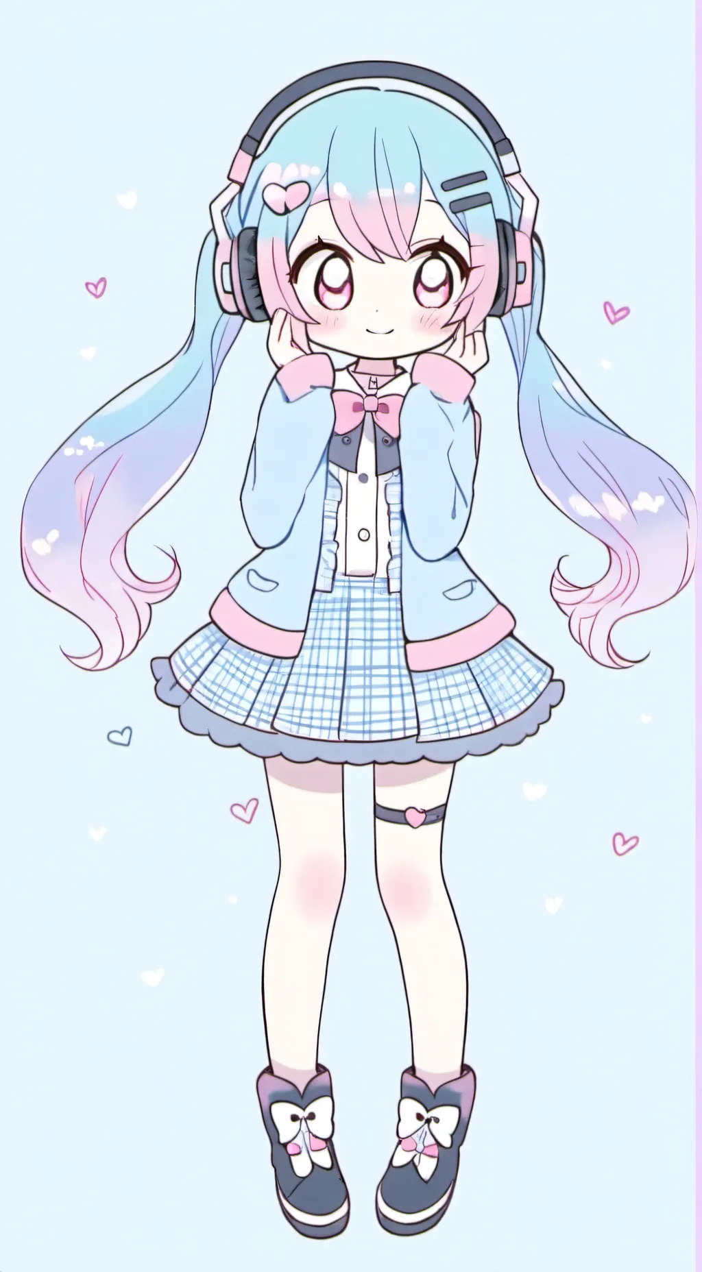 ai character: Candy background