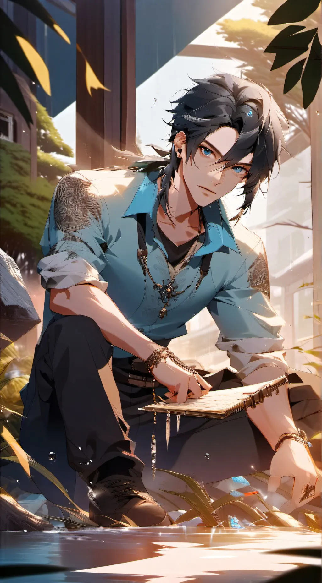 ai character: Ethan background