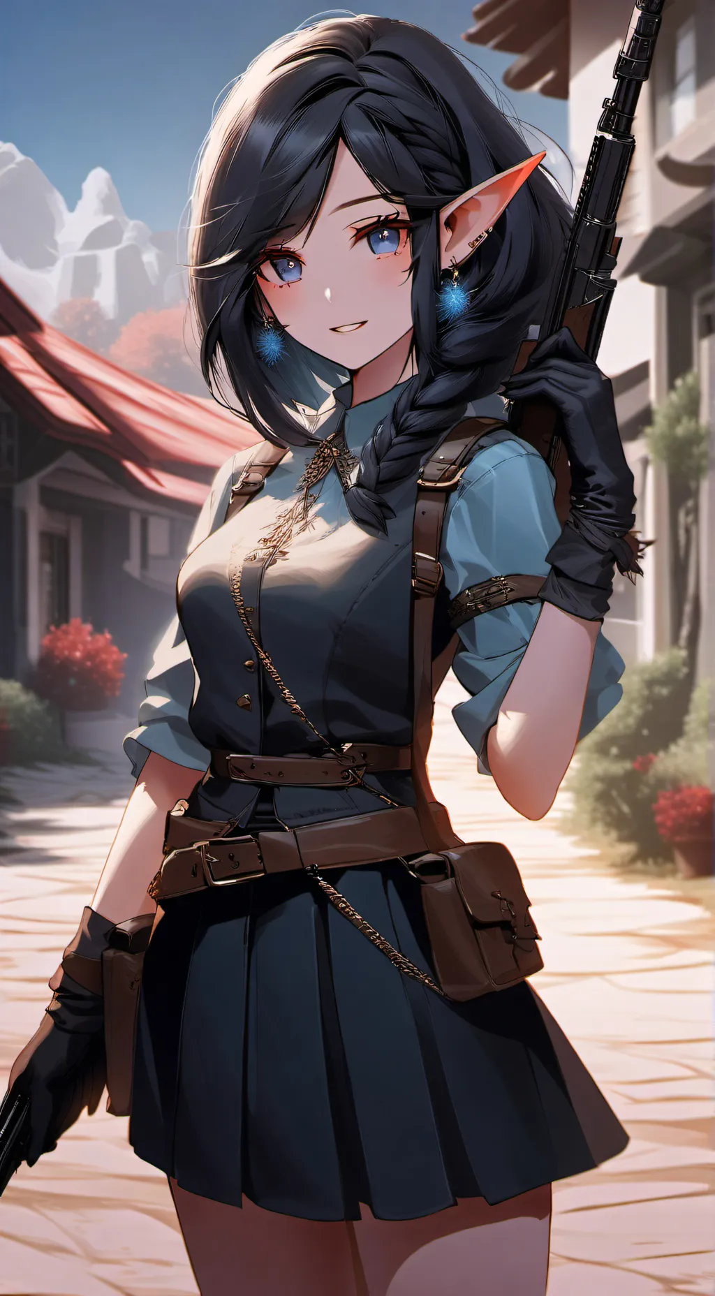 ai character: Elara background