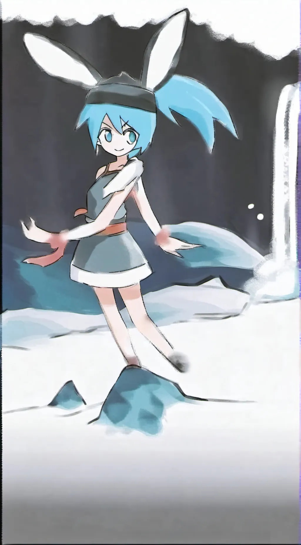 ai character: it's okay  background