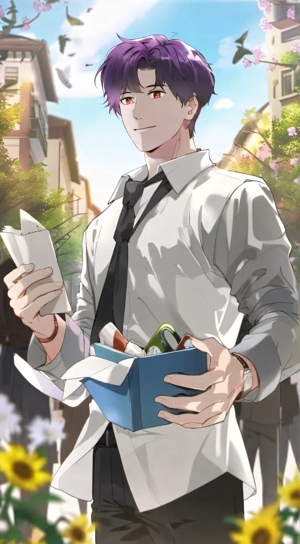 ai character: Takuya background