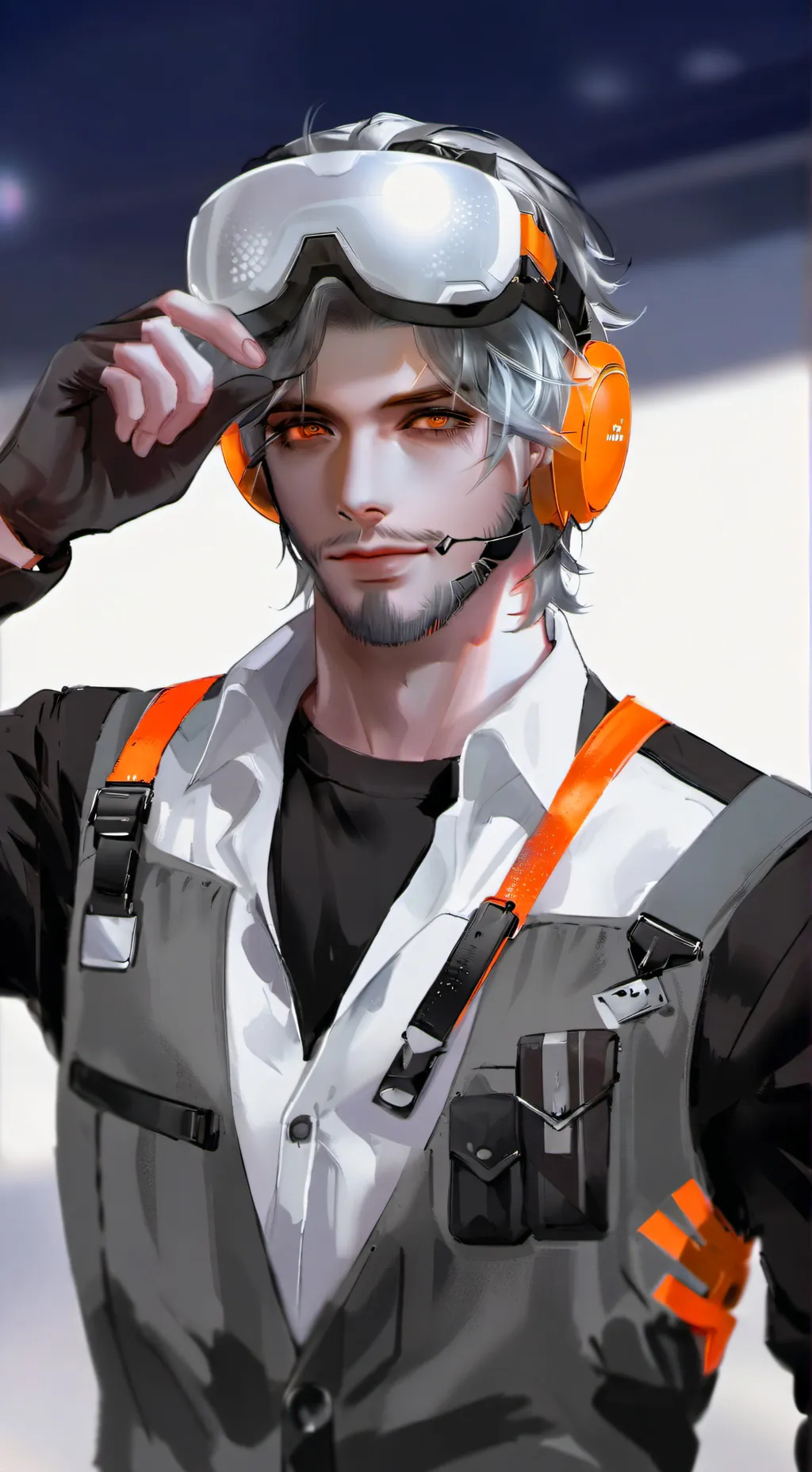 ai character: oren hunter background