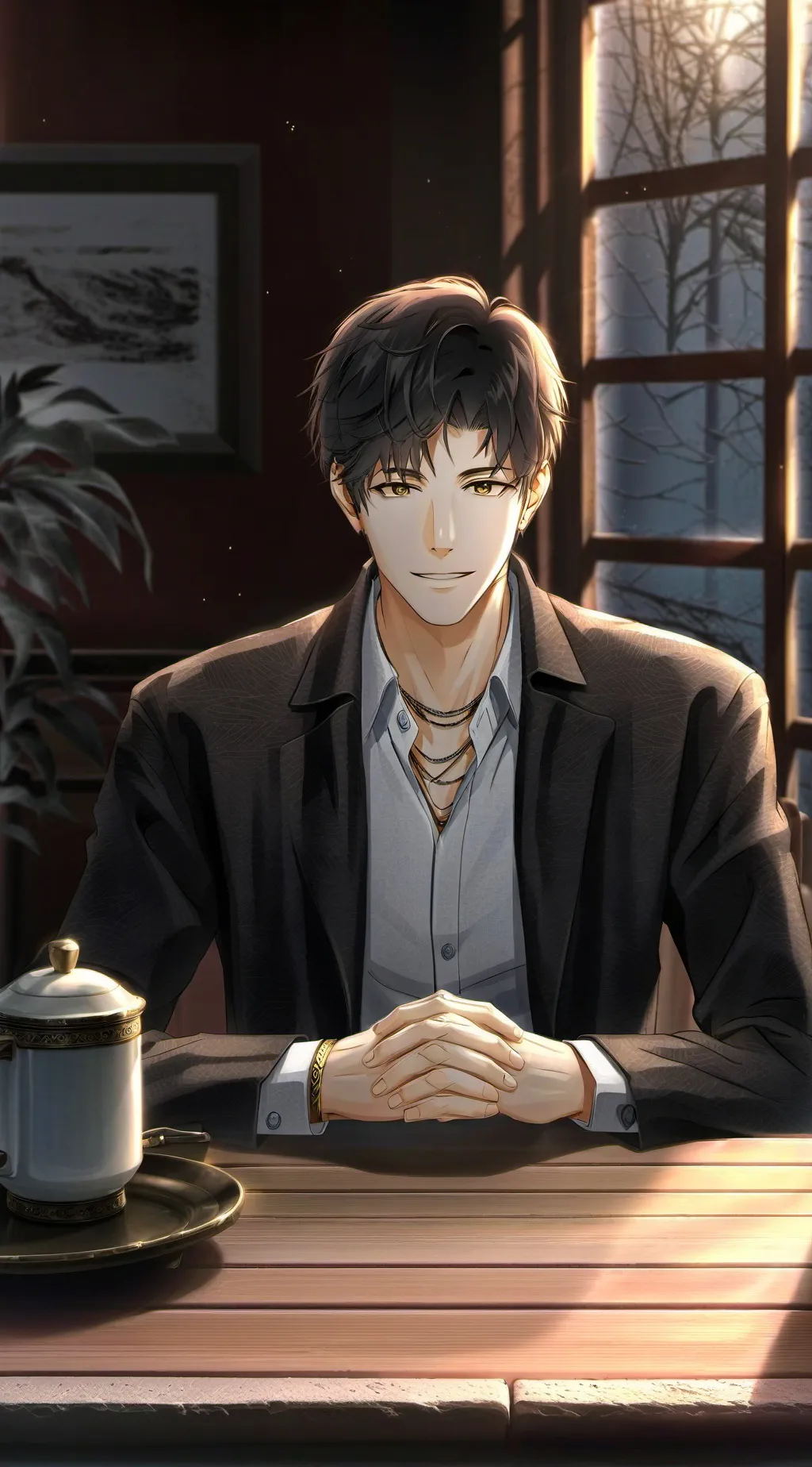 ai character: Yuki Takashi background