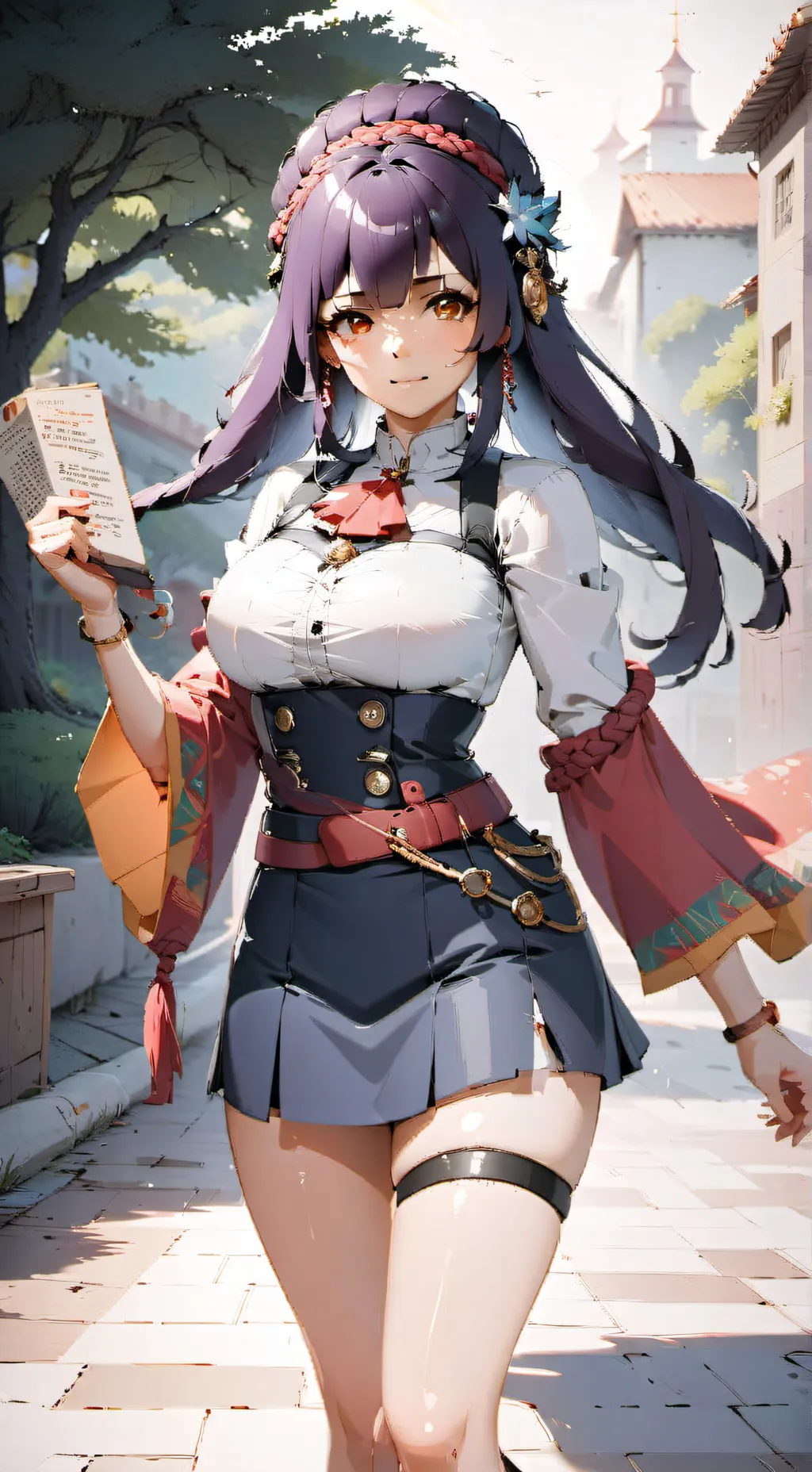 ai character:  luzia background