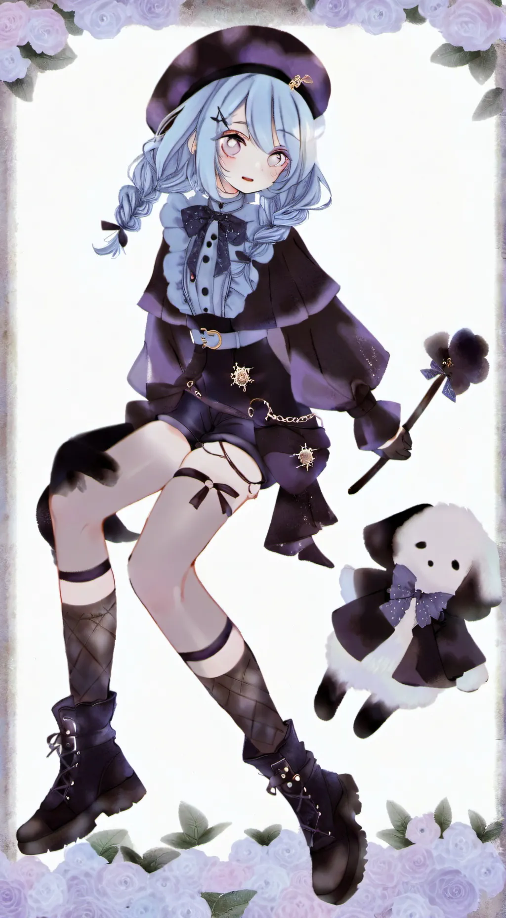 ai character: Cloud background