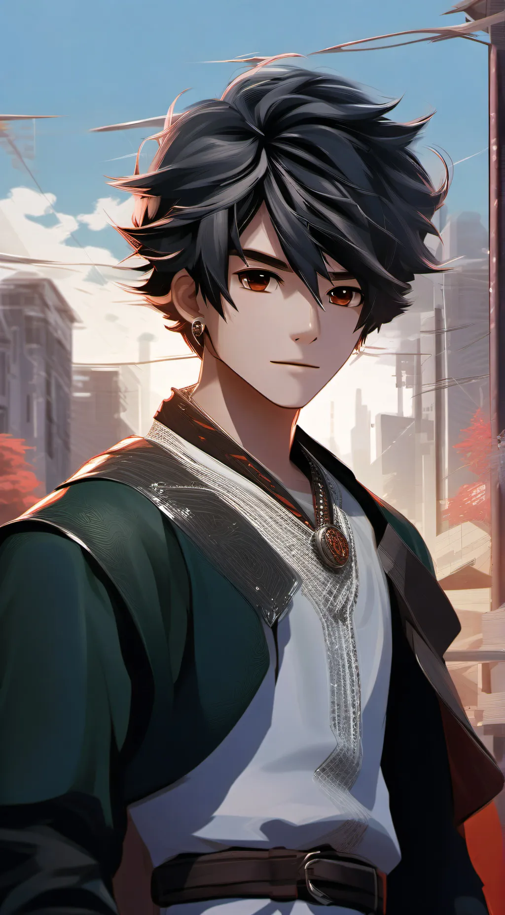 ai character: Angel e Ian background