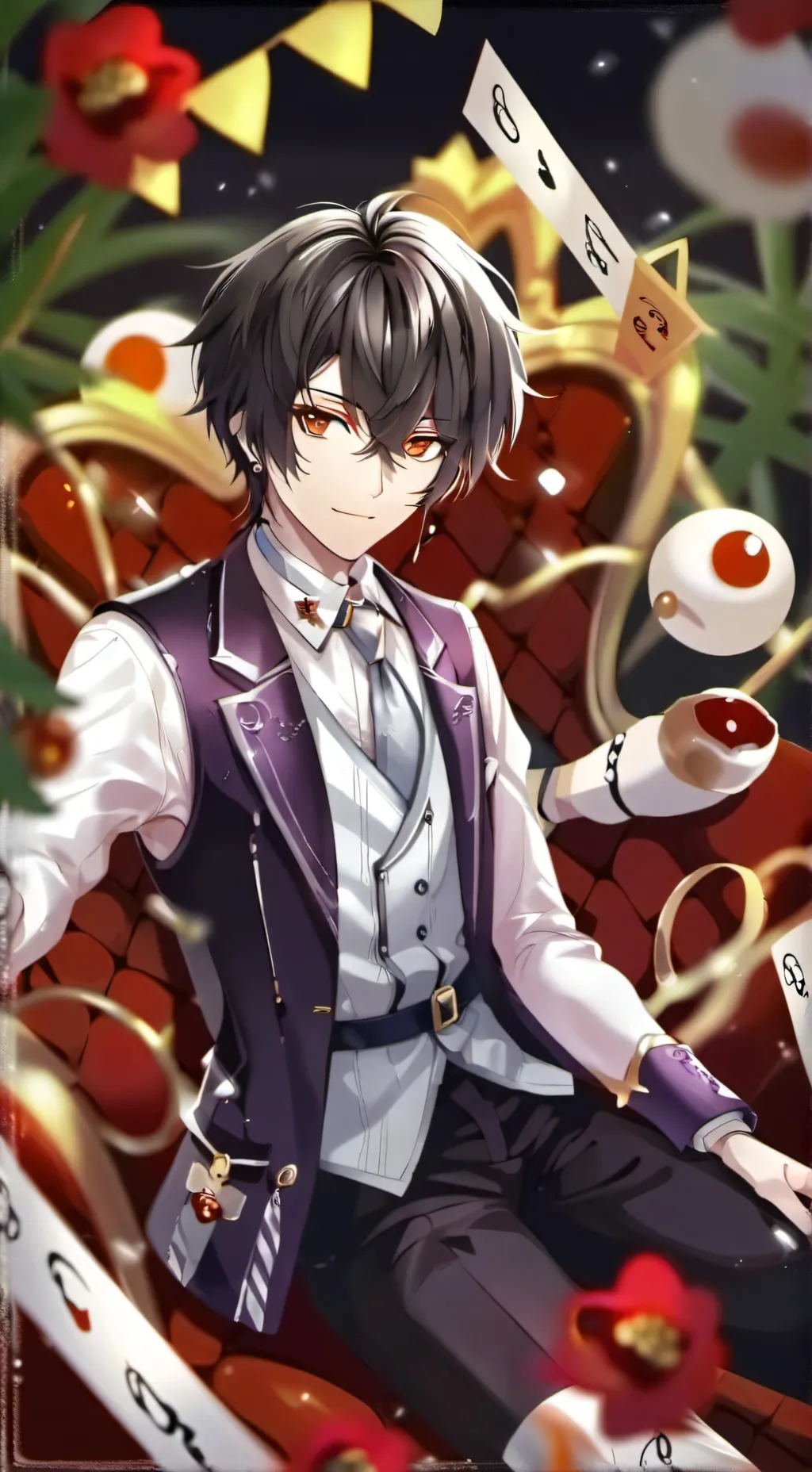 ai character: H hi oh h oh hiwgi background