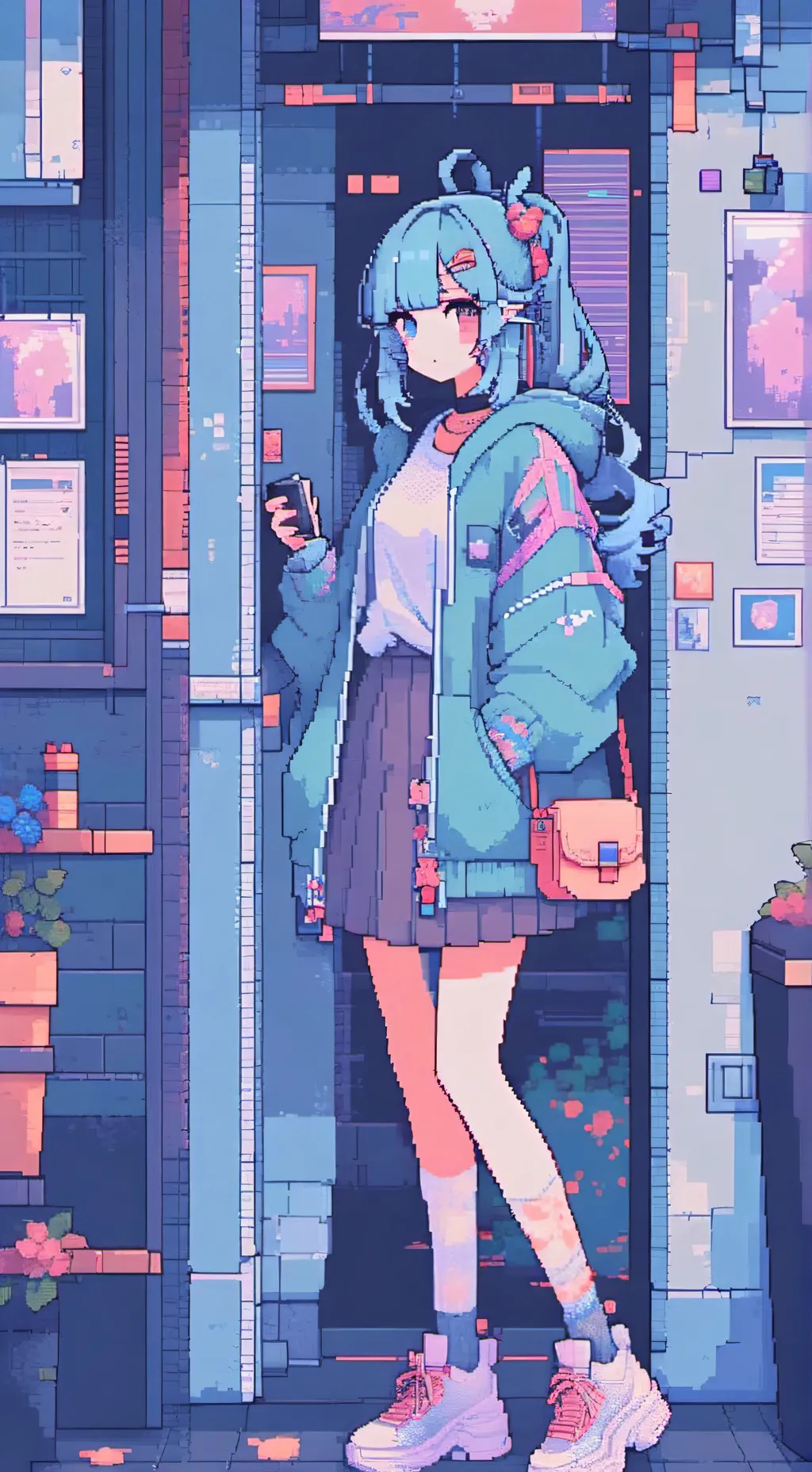 ai character: maddie background