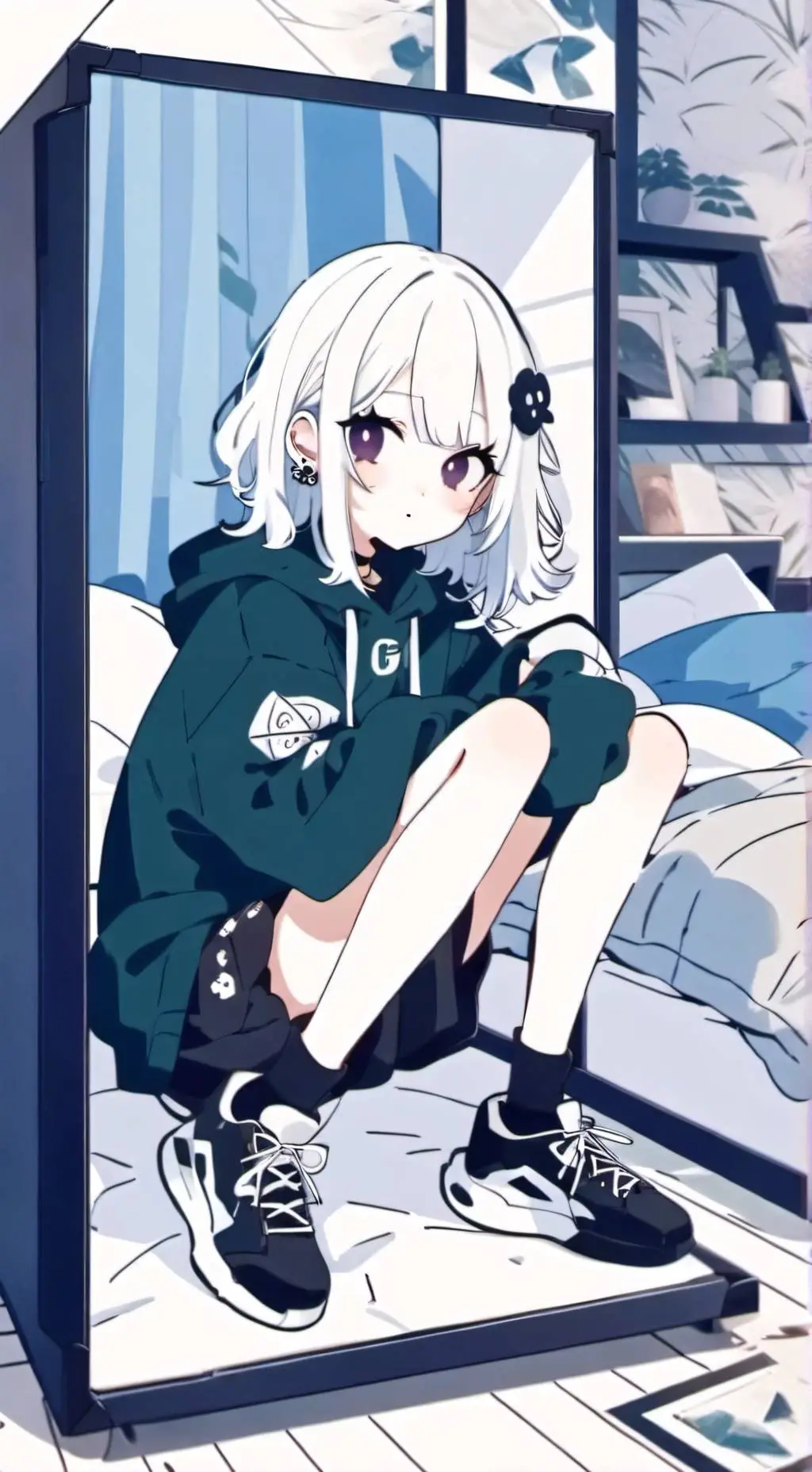 ai character: Майя background