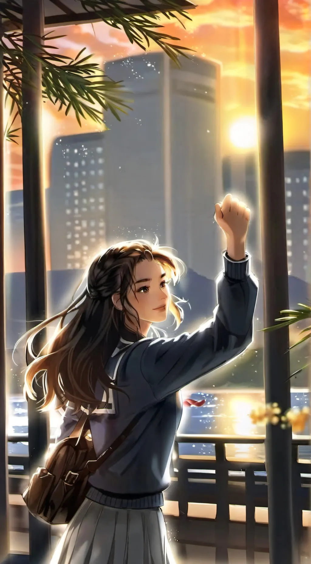 ai character: ~May~ background