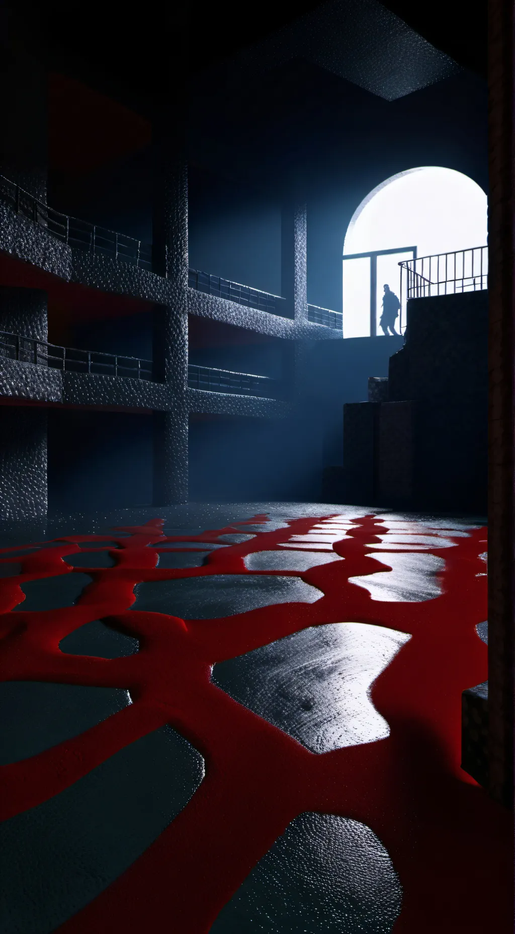 ai character: prison/jail background