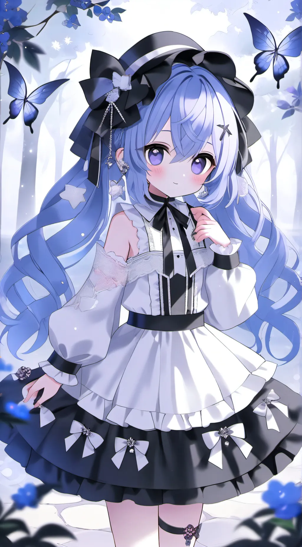 ai character: purple cat🍇👾💜 background