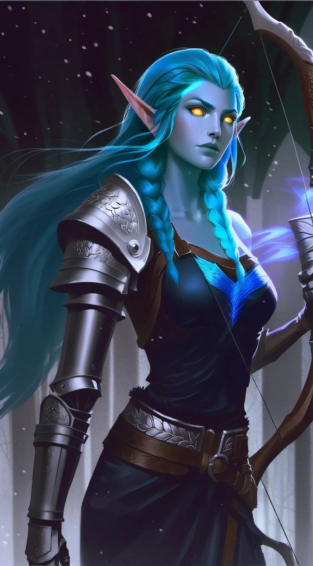 ai character: Ayame background